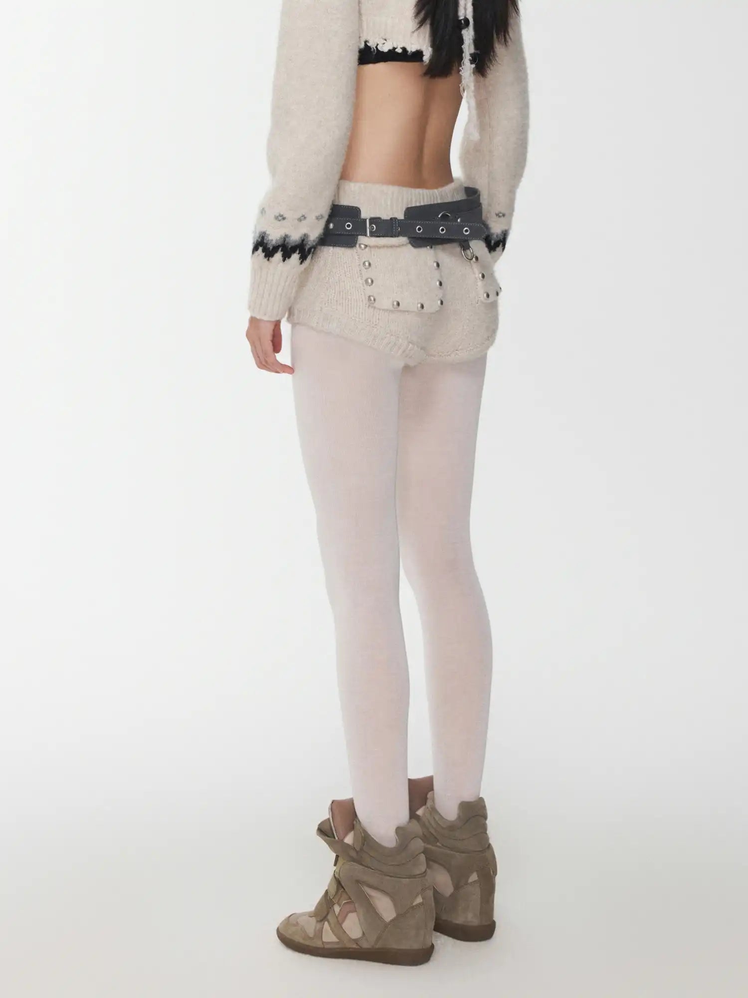 1Jinn Studio Ribbed Waist Knit Shorts | Canton Collective