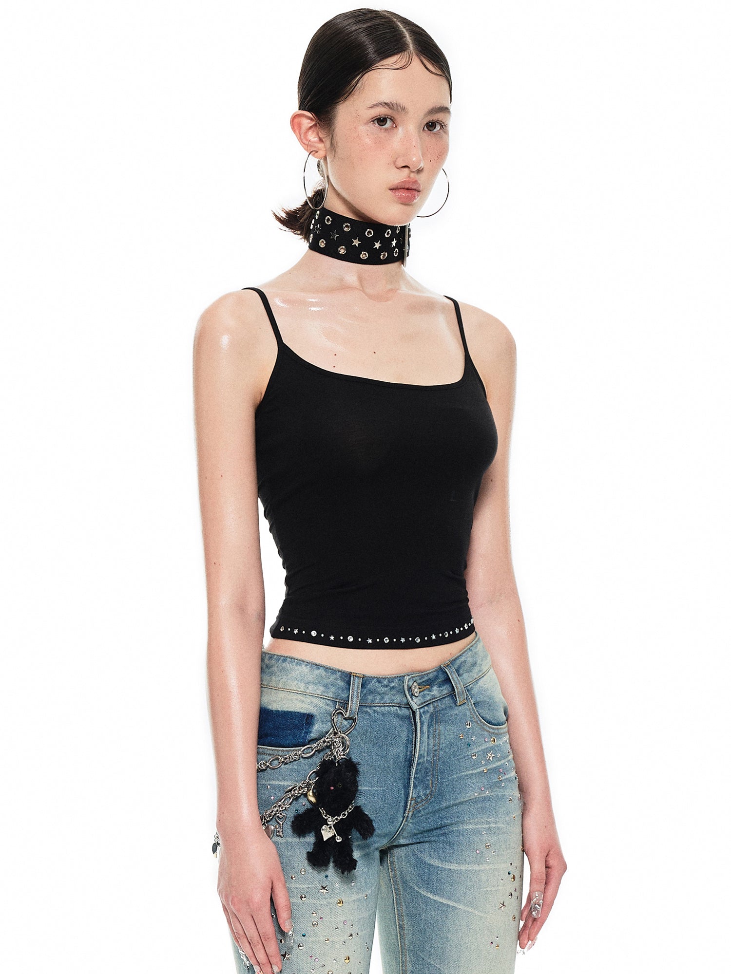 1JINN Studio Rockstar-Inspired Studded Tank | Canton Collective