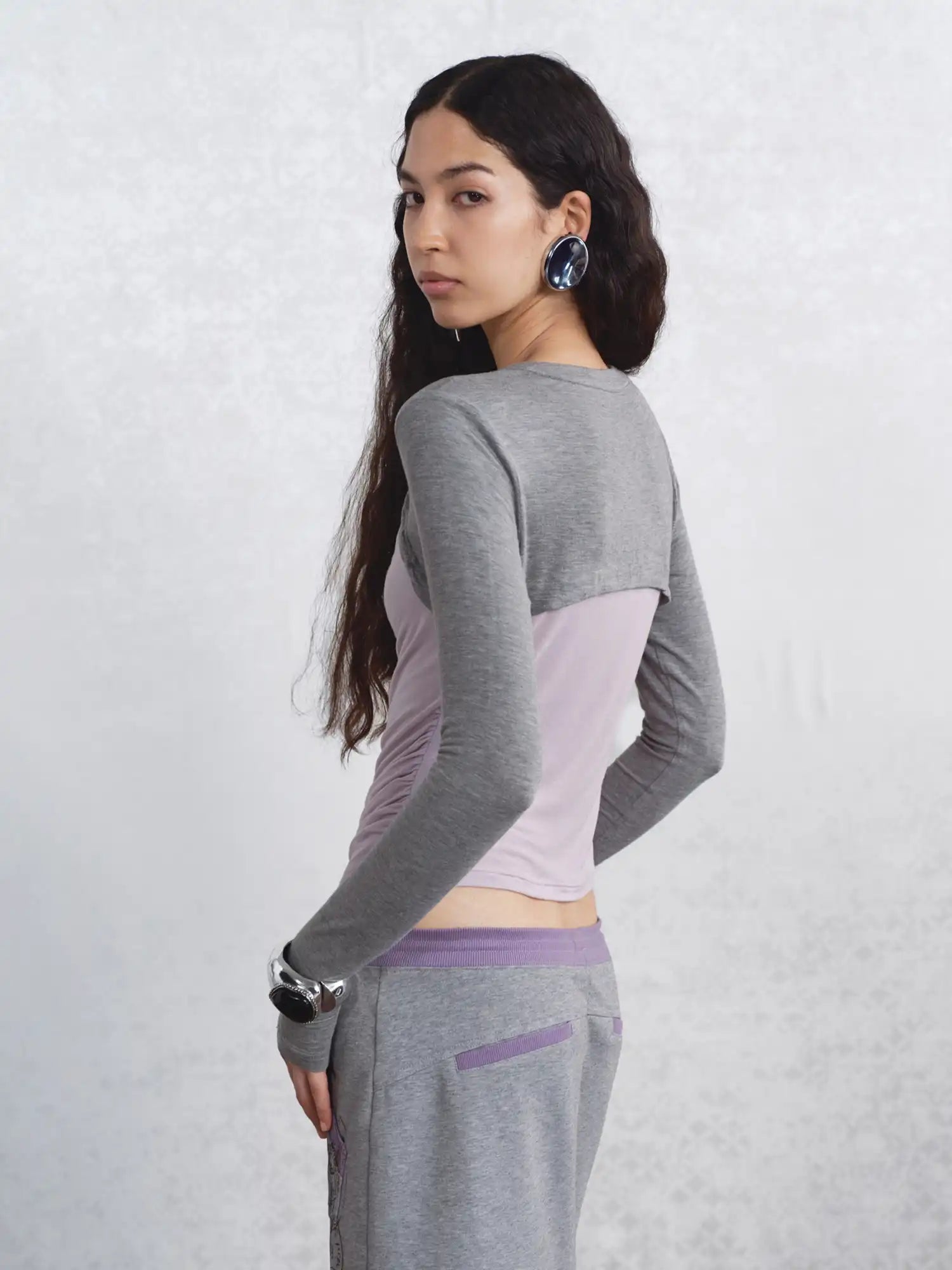 I'M STILL IN Ruched Cowl Neck Top | Canton Collective