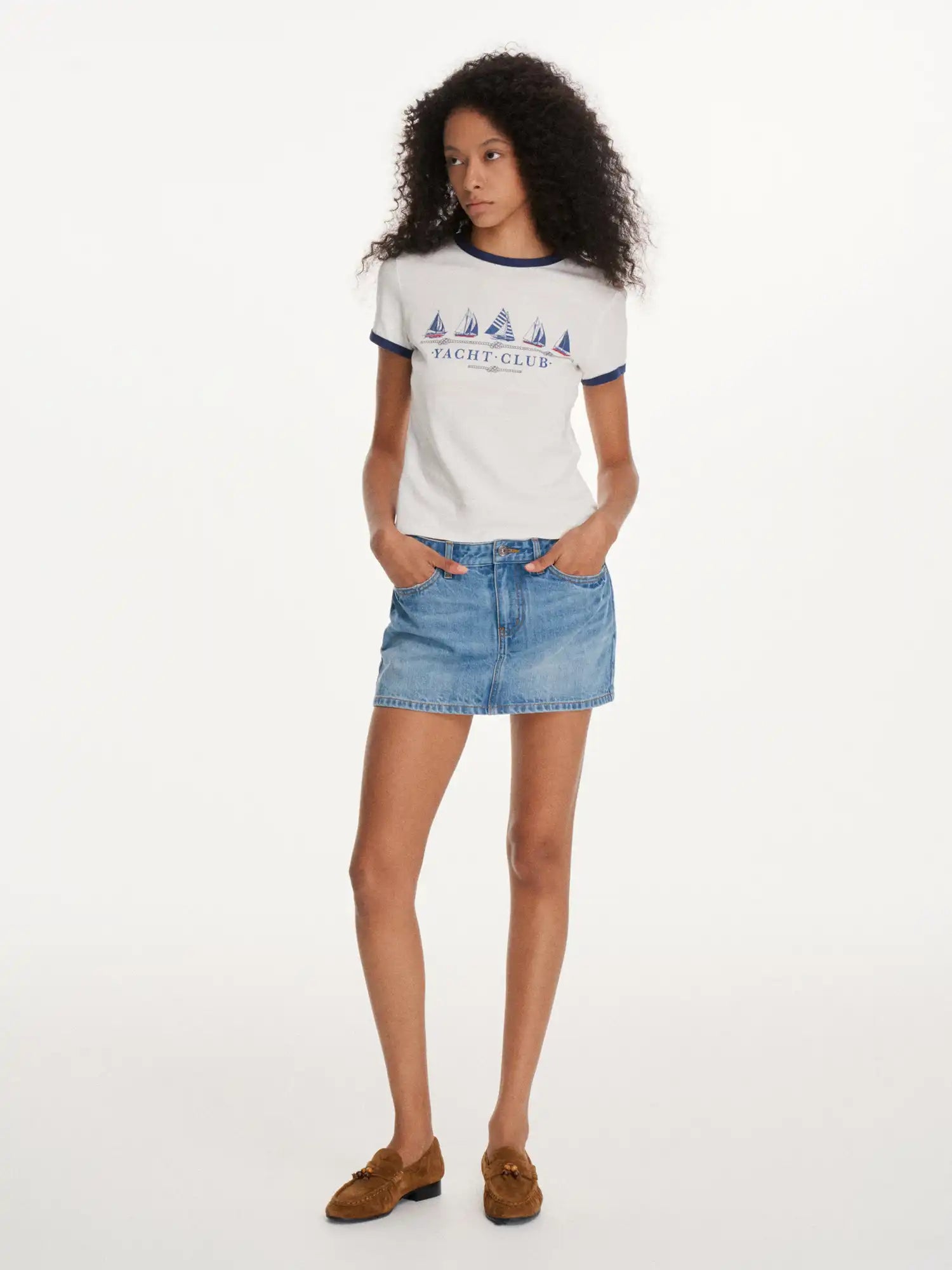 First Floor San Diego Vintage Ringer Graphic Tee | Canton Collective