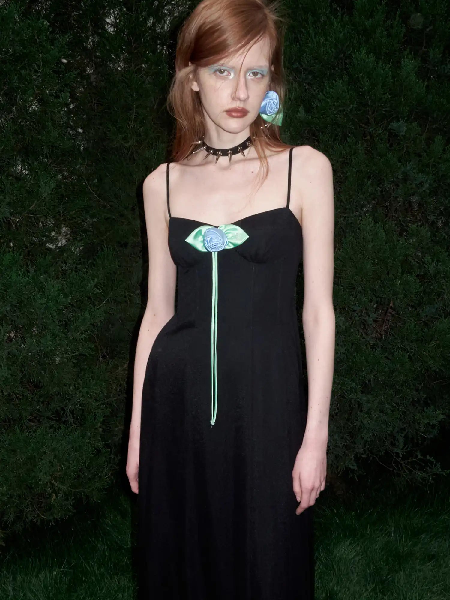 1Jinn Studio Satin Rose Eye-Shaped Statement Pins | Canton Collective