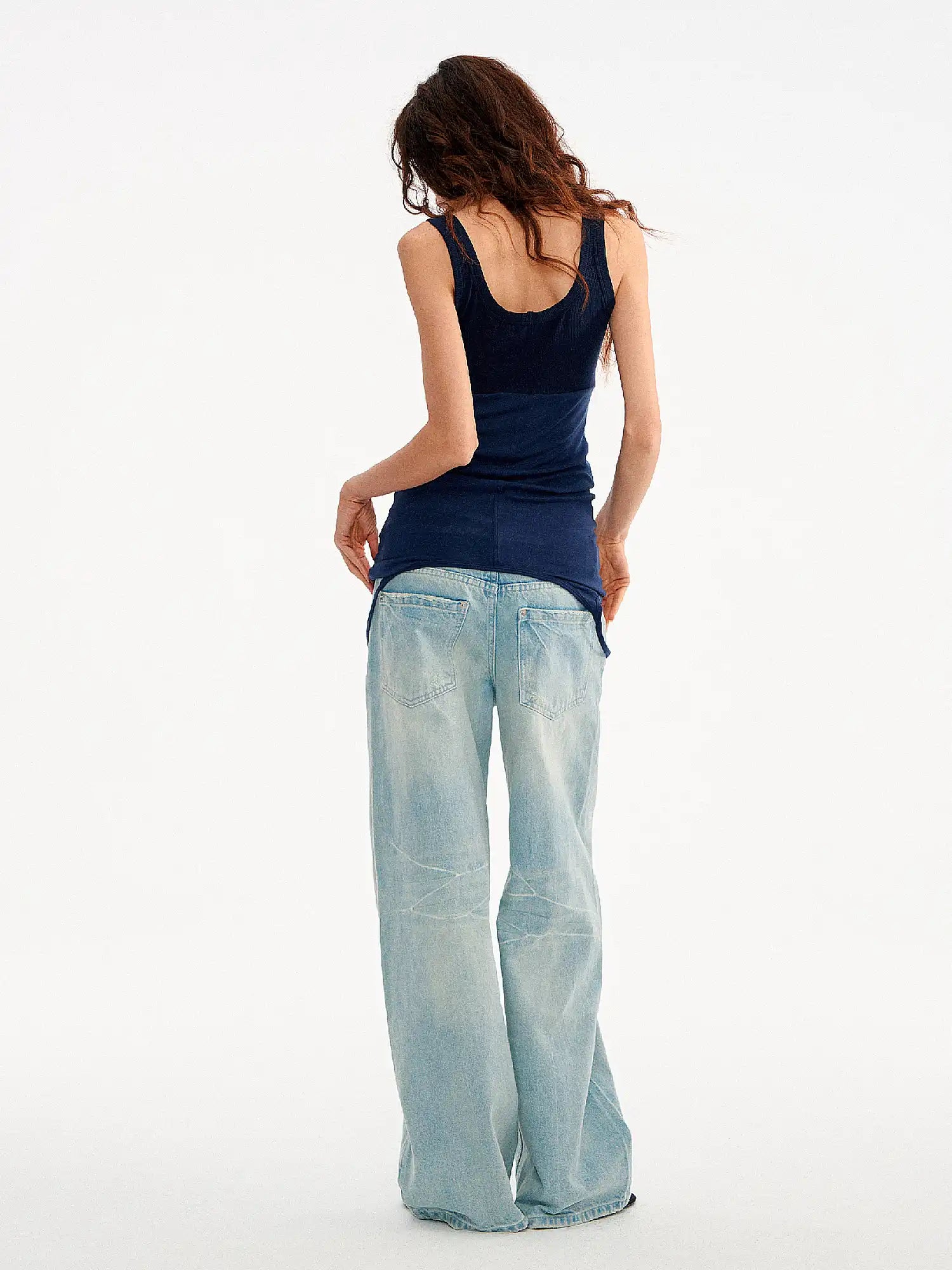 Muse Naps Scoop Neck Knit Longline Tank Top | Canton Collective
