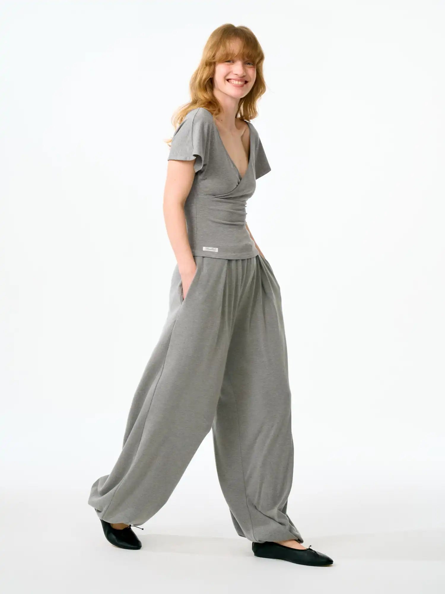 FirstFloor Second-Skin Soft Touch V-Neck Tee | Canton Collective