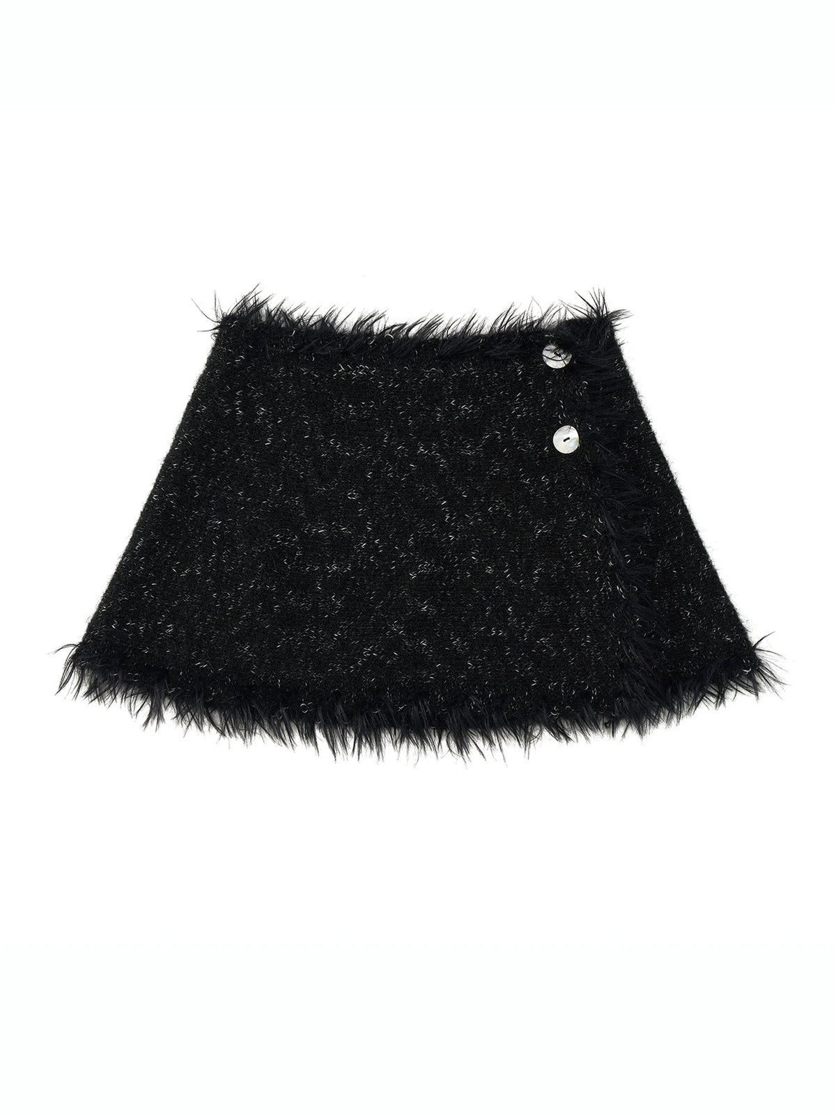 MAMC Shell Button Textured Knit Capelet | Canton Collective