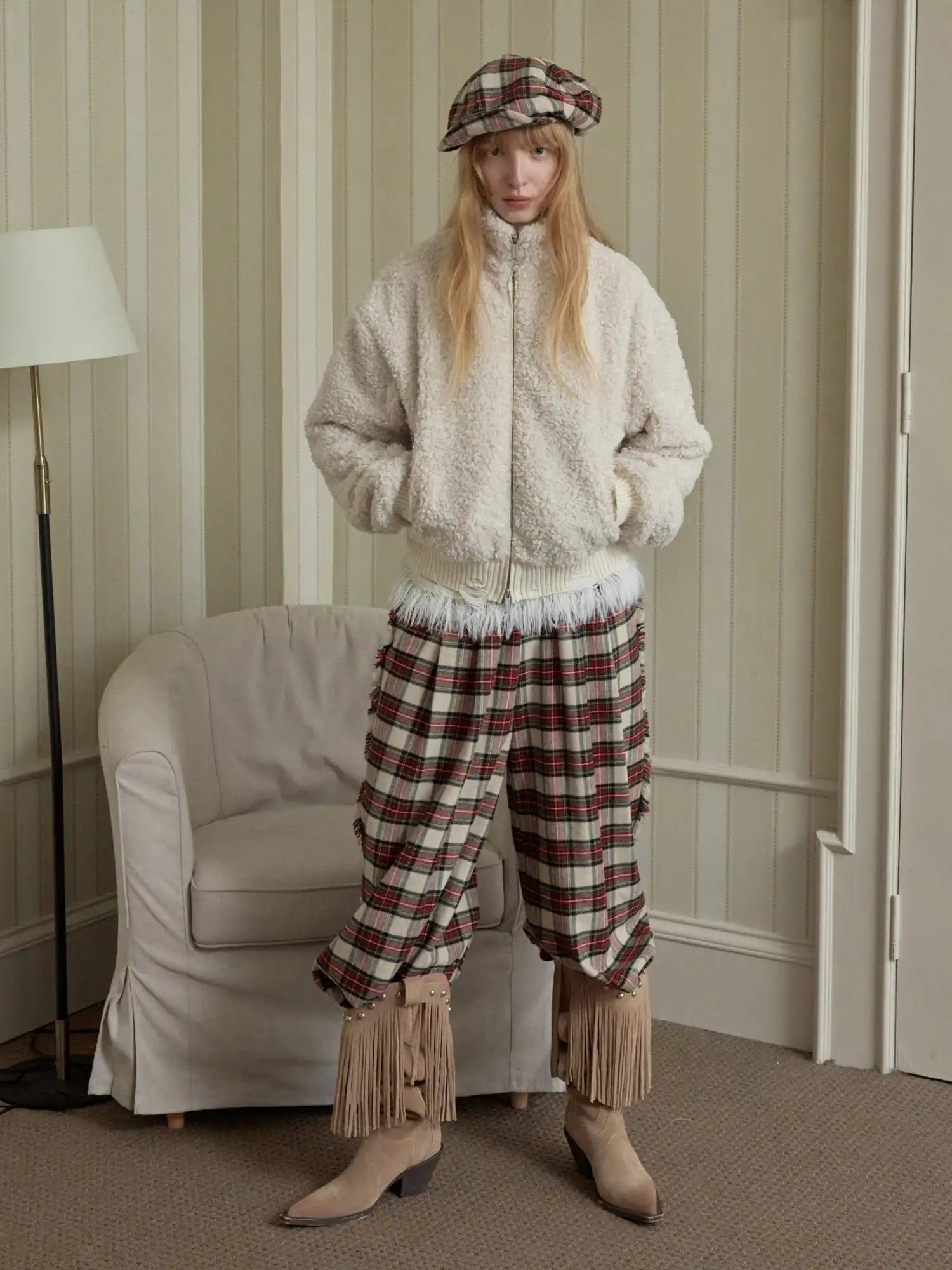 1Jinn Studio Sherpa Crop Coat | Canton Collective