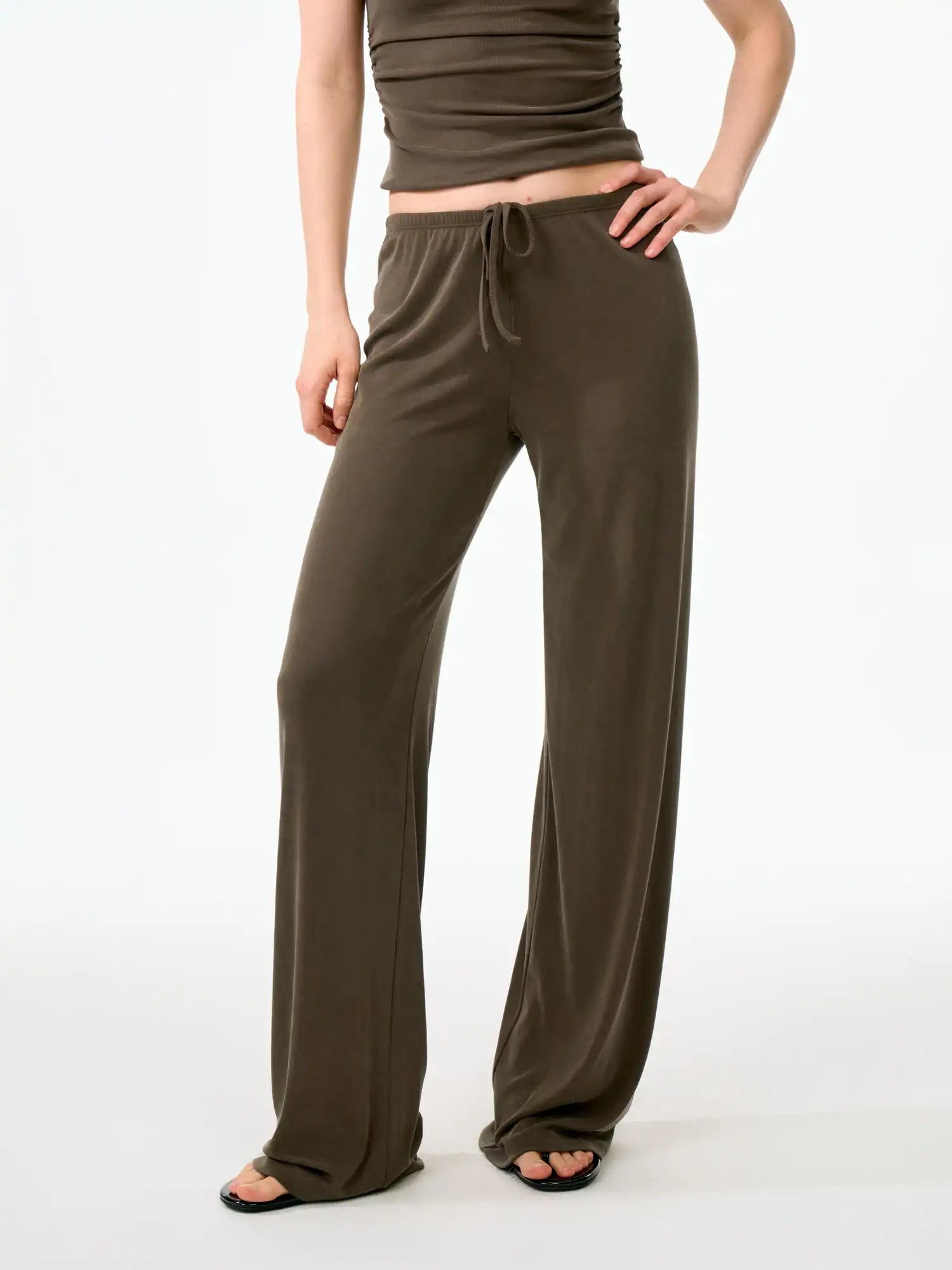 FirstFloor Soft-Mist Modal Drape Pants | Canton Collective