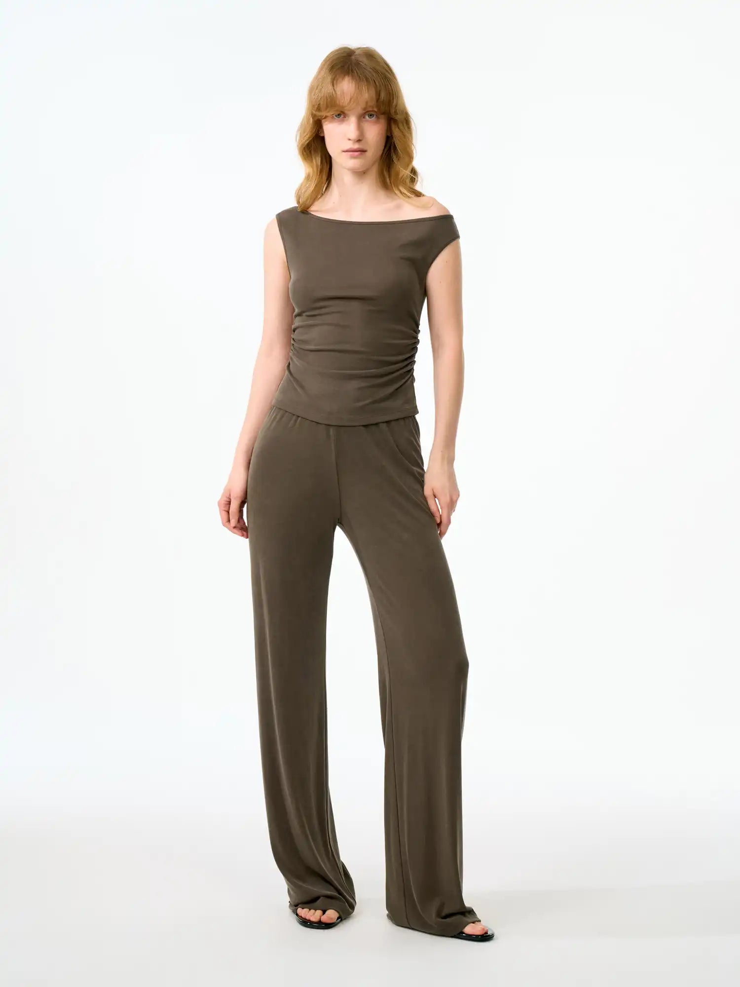 FirstFloor Soft-Mist Modal Drape Pants | Canton Collective