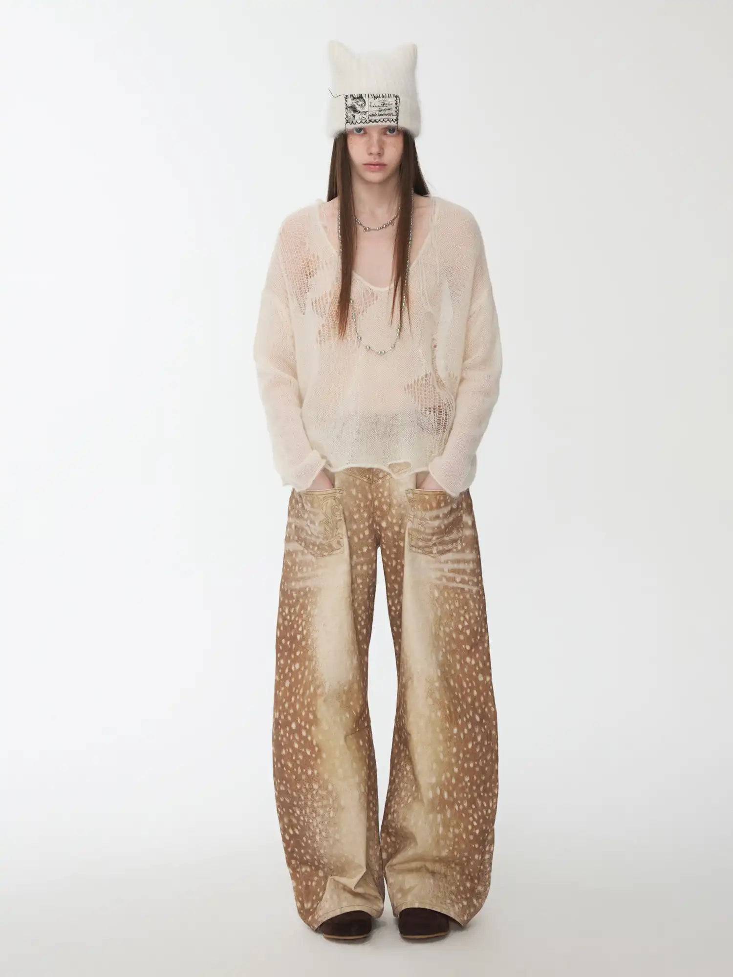 1Jinn Studio Star Cutout Knit Sweater | Canton Collective