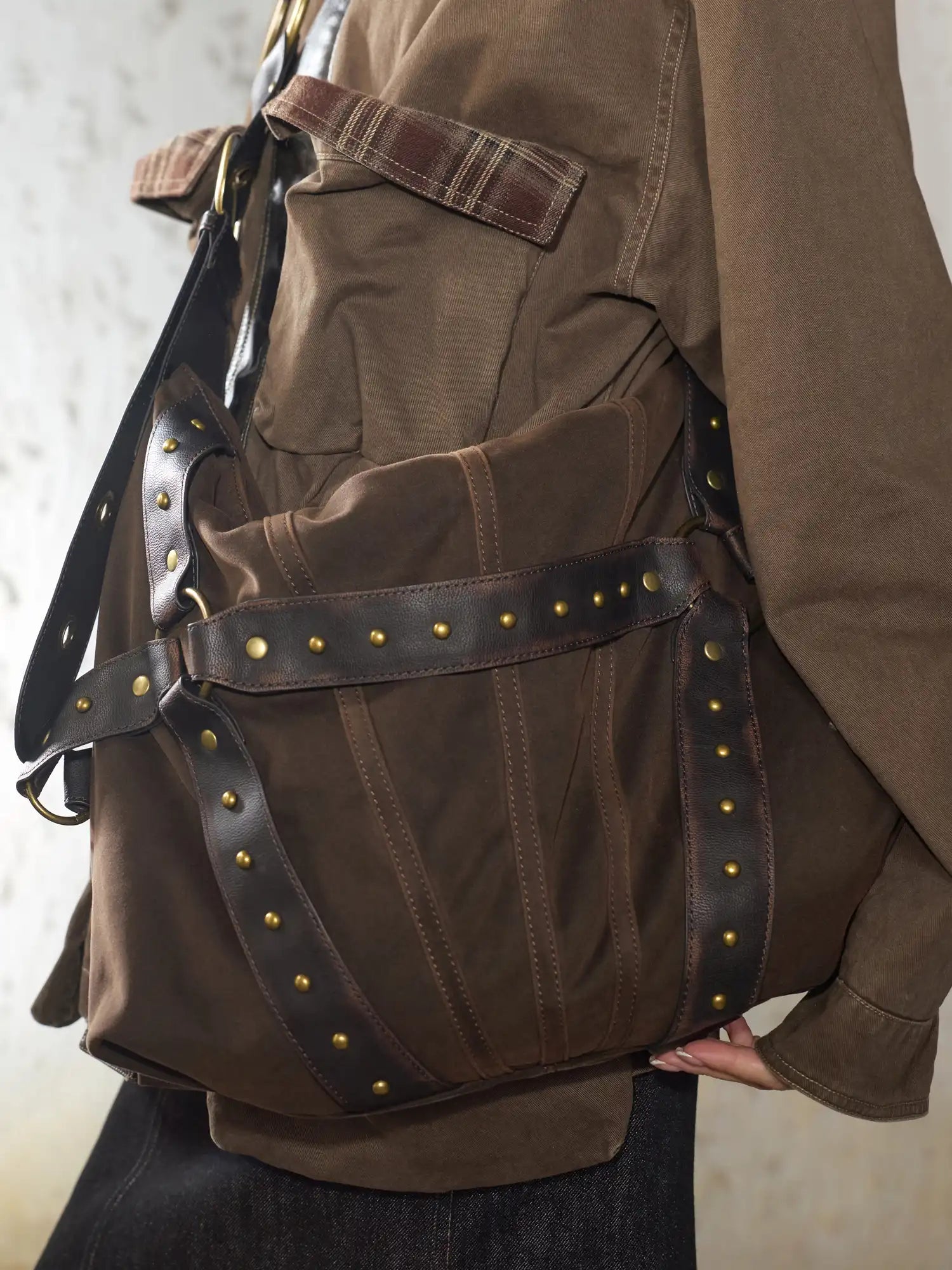 2th Desire Stud Rivet Shoulder Bag | Canton Collective