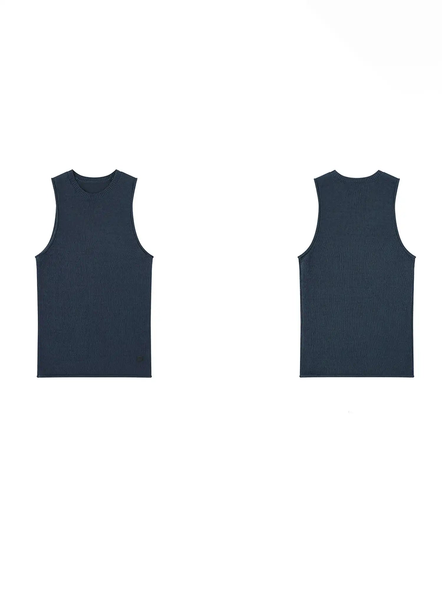 FirstFloor Stylish Linen Rolled-Edge Chunky Tank Top | Canton Collective