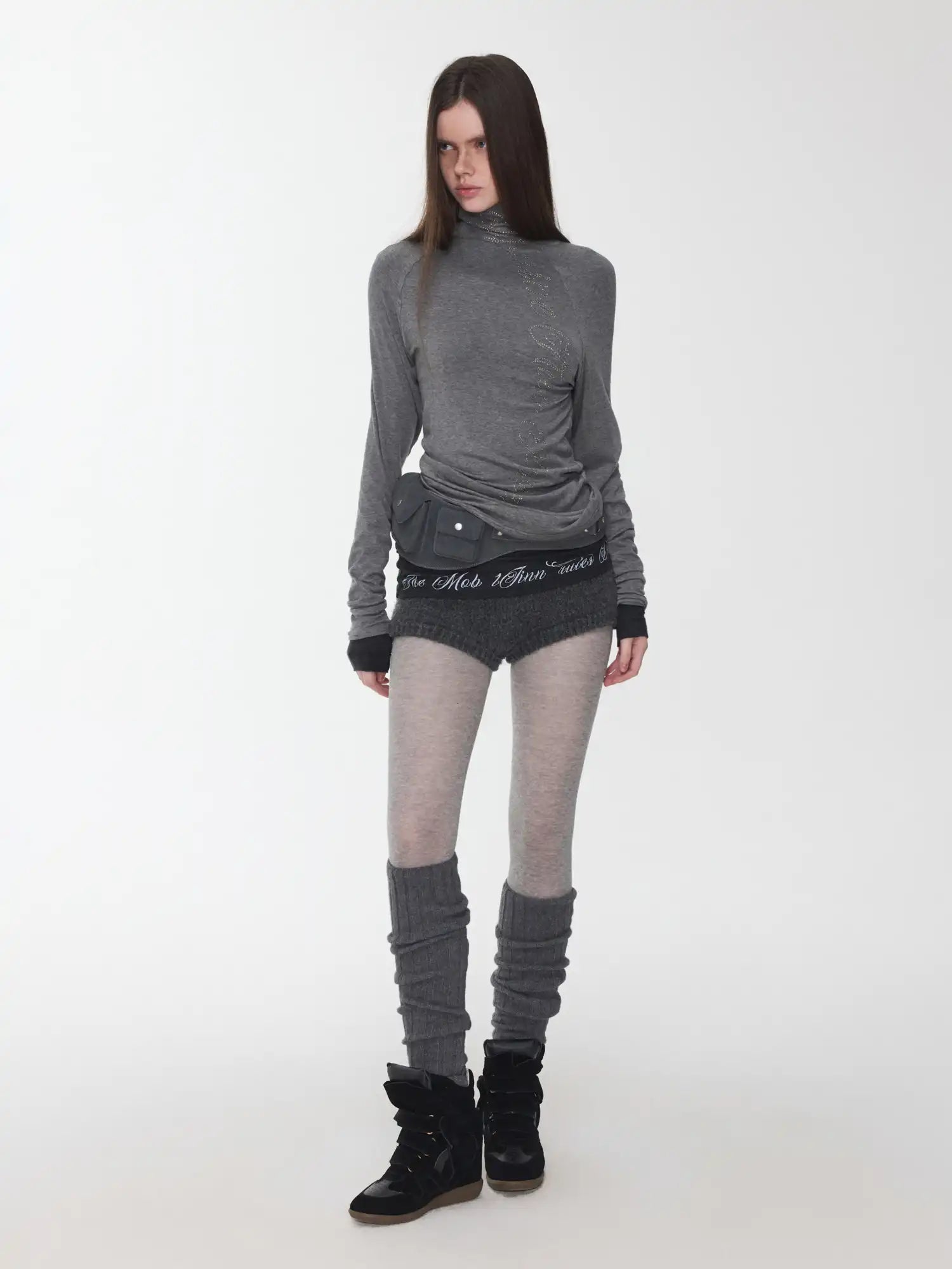 1Jinn Studio Suede Multi-Pocket Waist Bag | Canton Collective