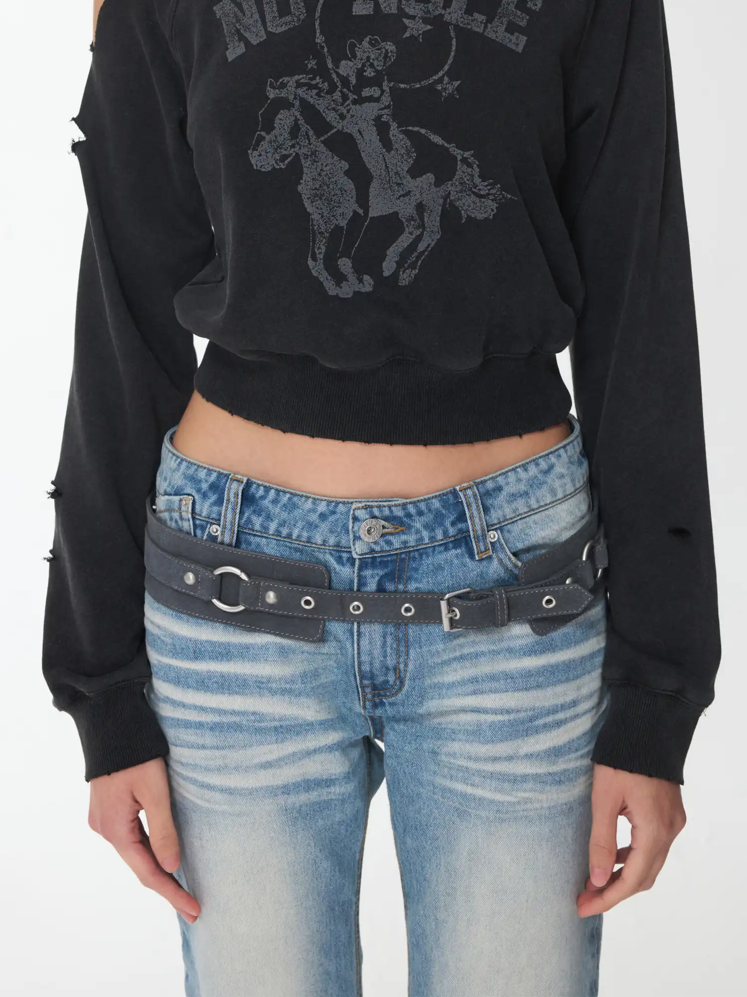 1Jinn Studio Suede Multi-Pocket Waist Bag | Canton Collective