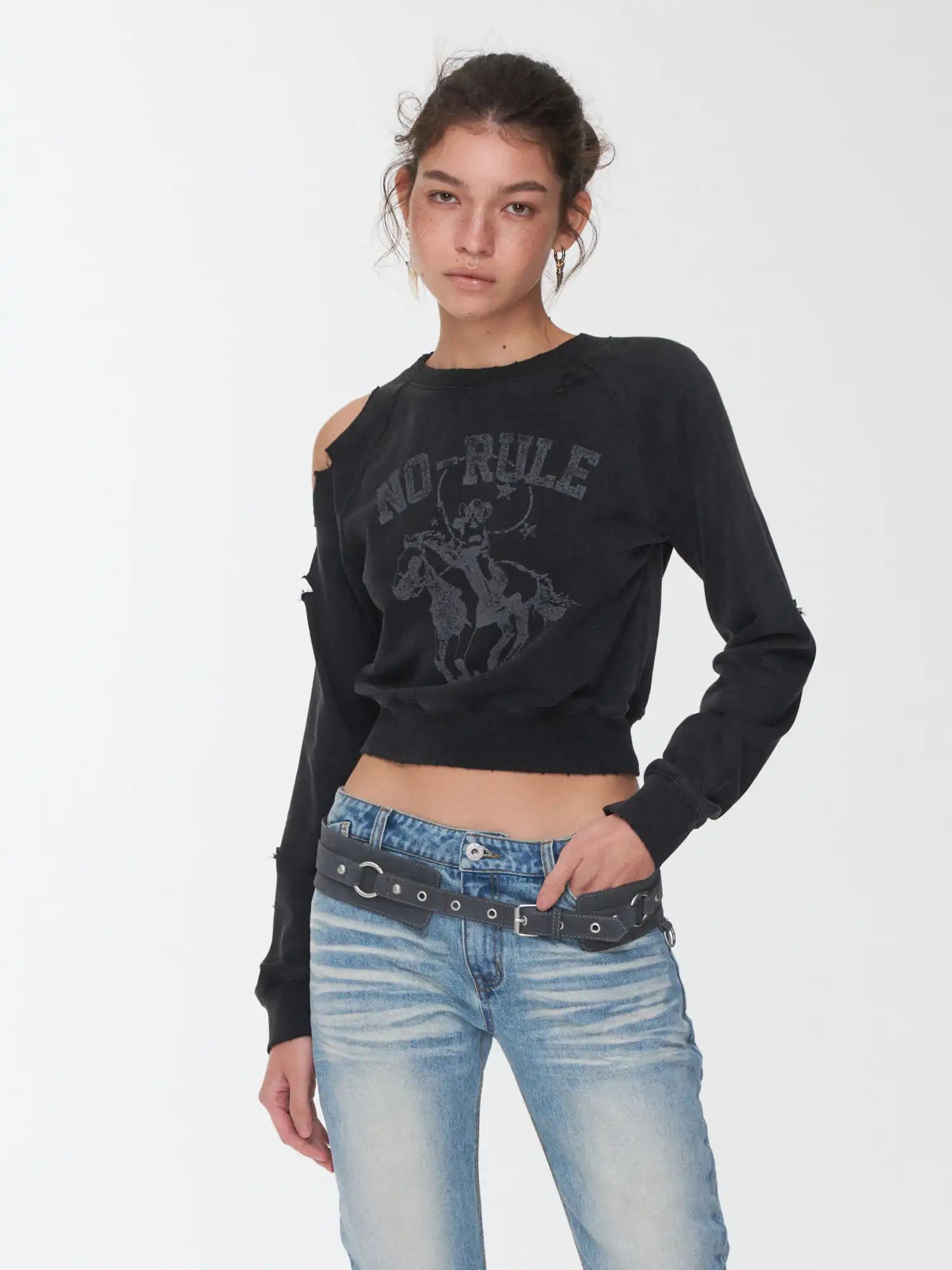 1Jinn Studio Suede Multi-Pocket Waist Bag | Canton Collective