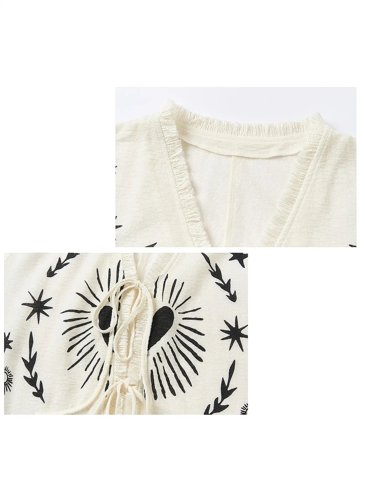 Outtheblue Tarot Cat Tie Front Cardigan | Canton Collective