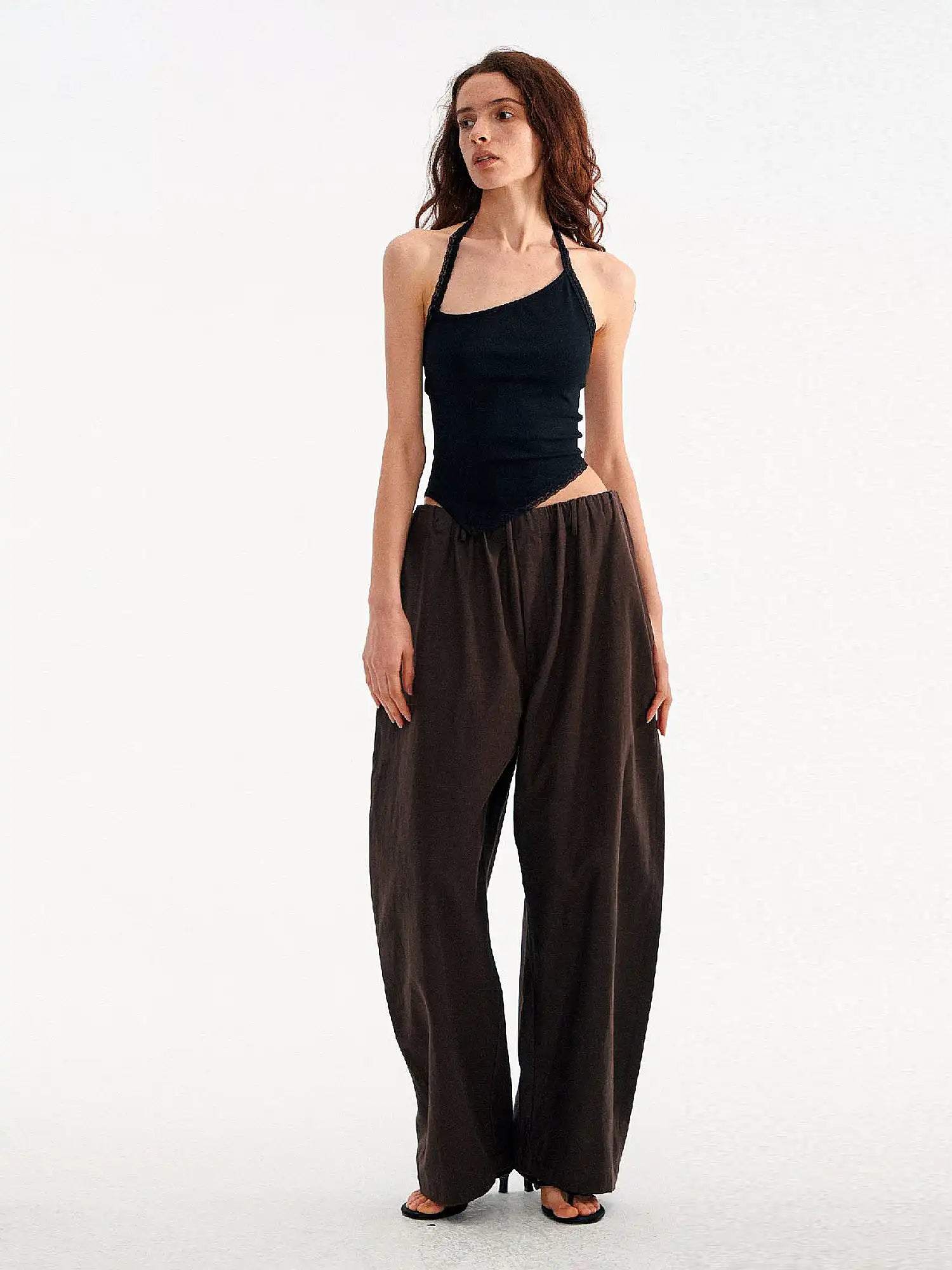 Muse Naps Tencel-Cotton Pleated Barrel Pants | Canton Collective