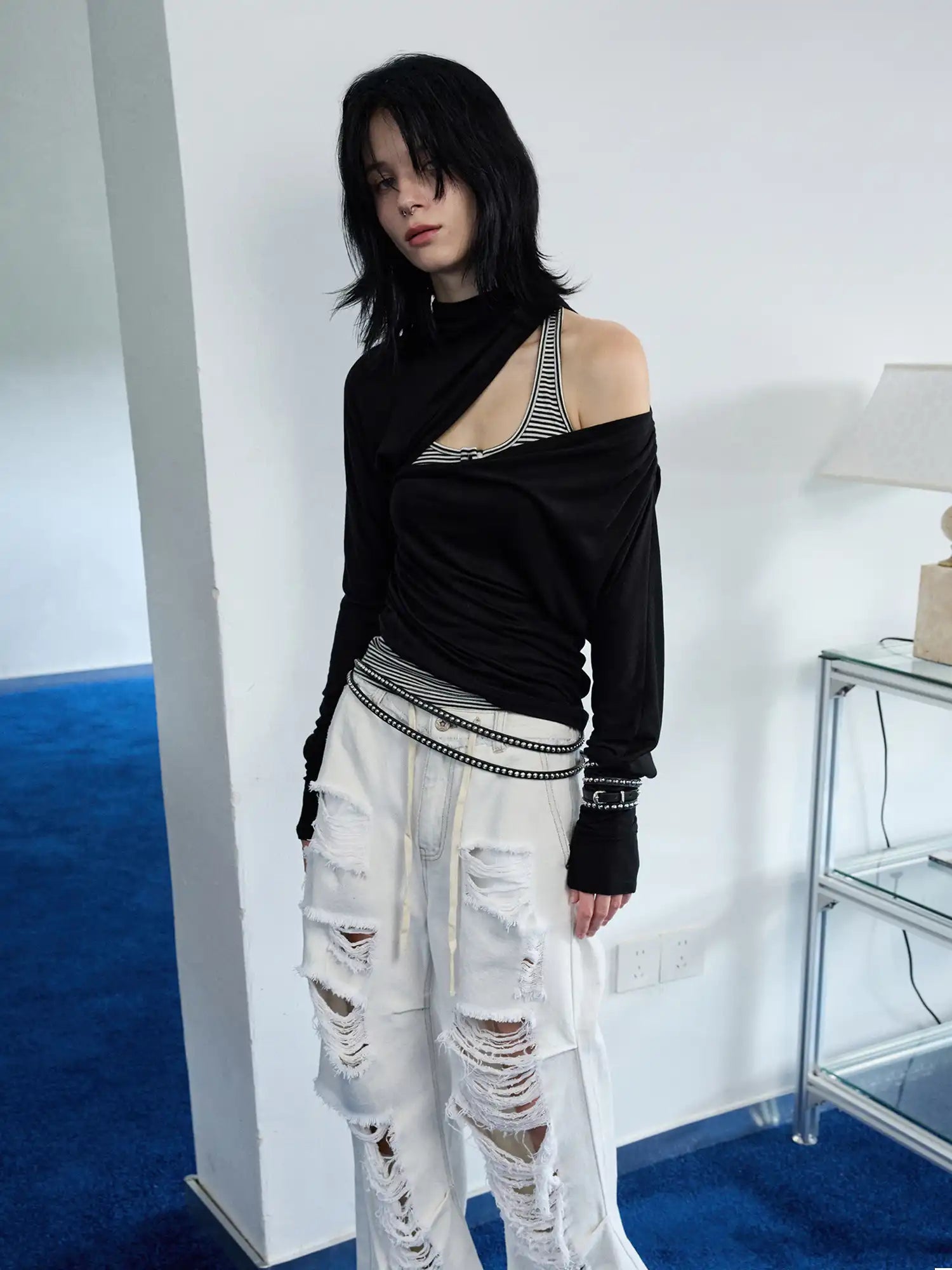1Jinn Studio Tencel Wool Hollow Top | Canton Collective