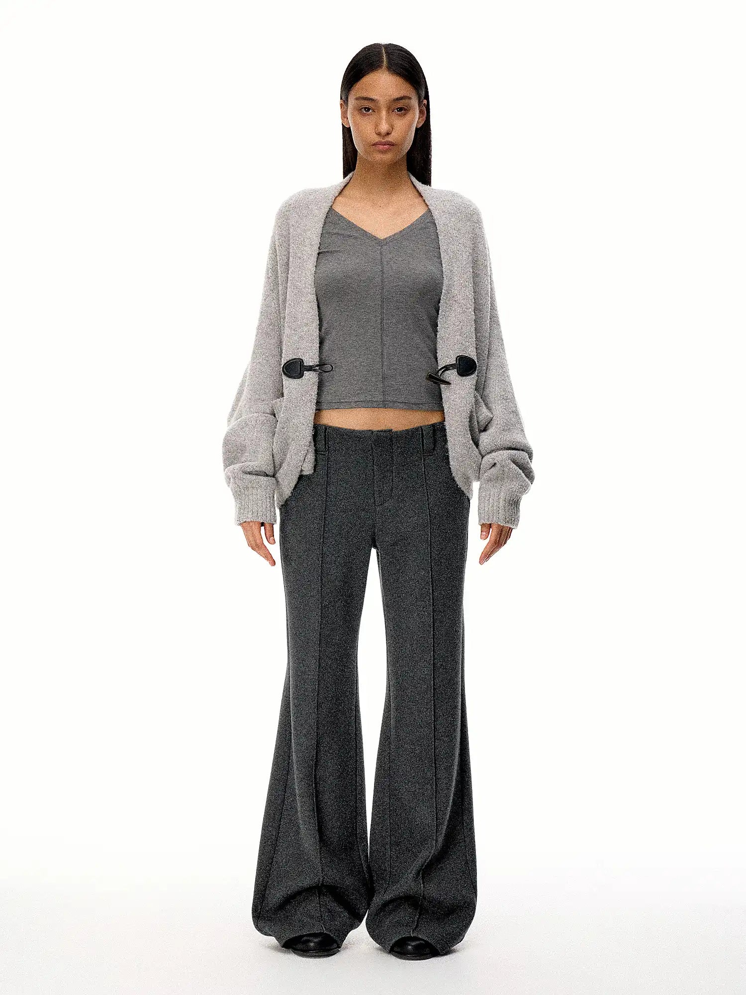 FirstFloor Terry Fleece Batwing Sleeve Cardigan Coat | Canton Collective