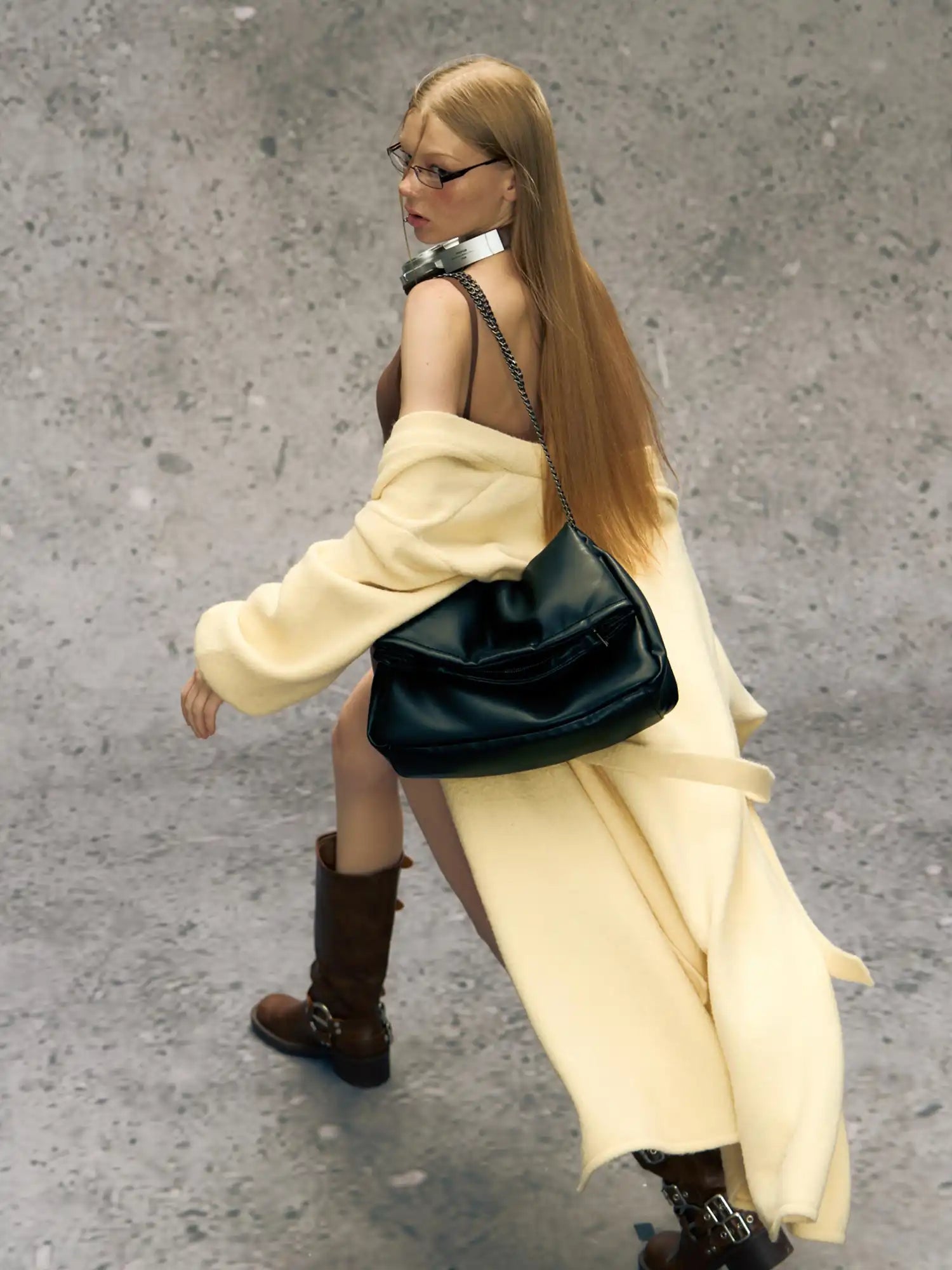 Deleteex Texture Knit Robe Coat | Canton Collective