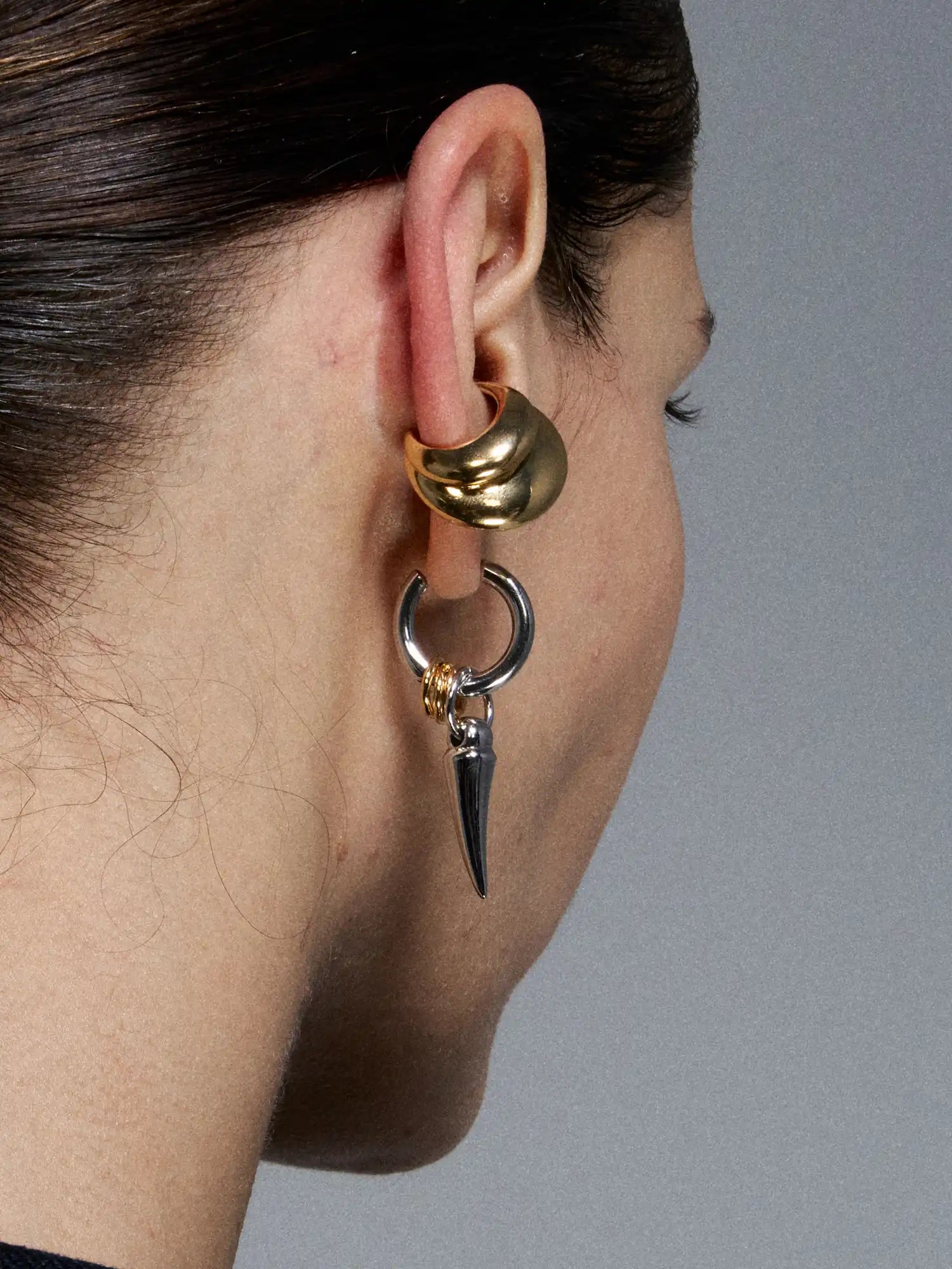 1Jinn M2M Toothbone Design Earrings | Canton Collective