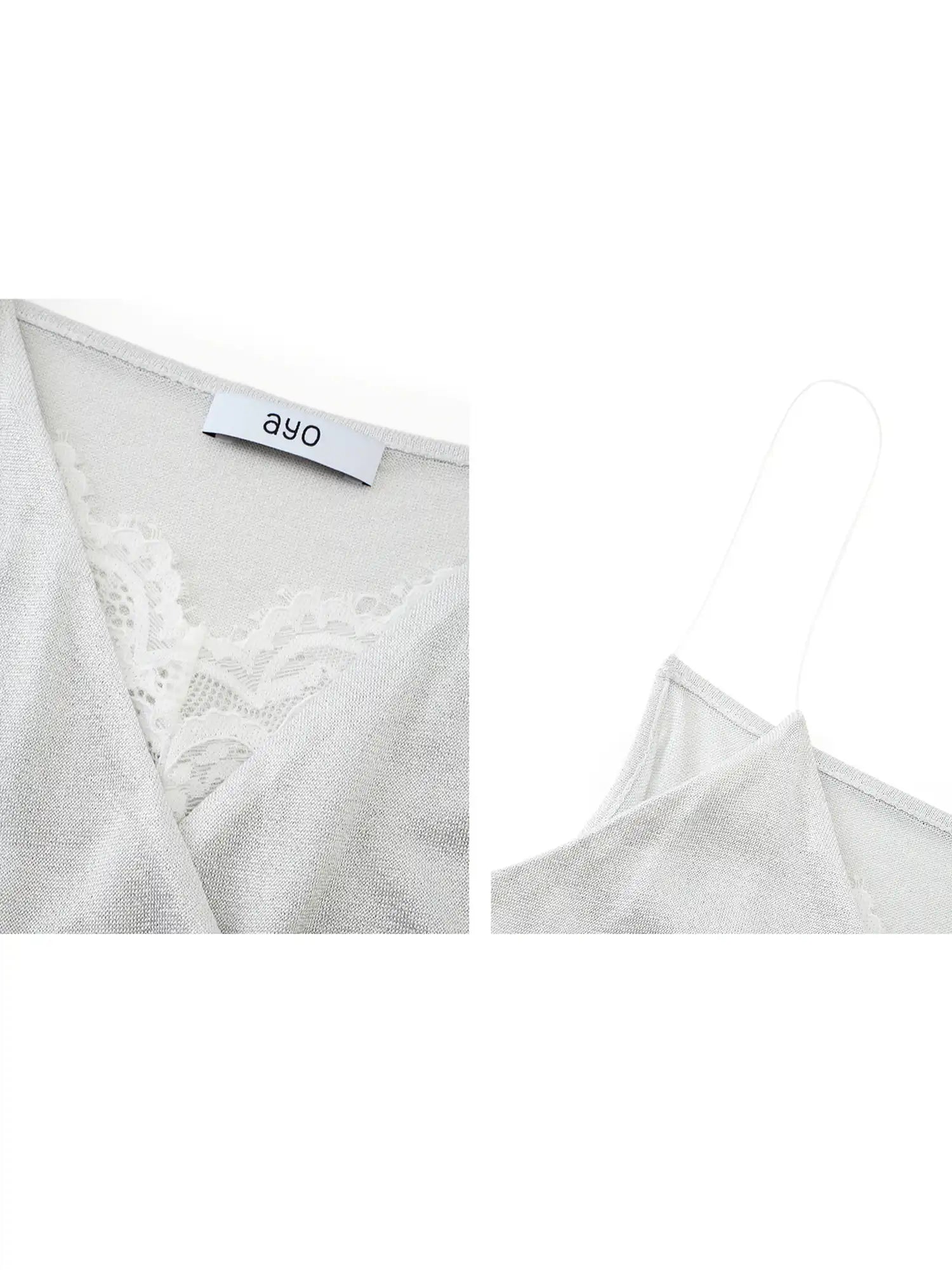 Ayo Transparent Straps Wrap Top | Canton Collective