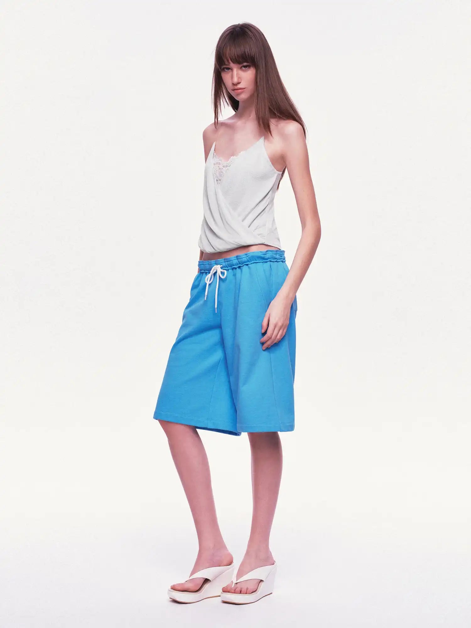 Ayo Transparent Straps Wrap Top | Canton Collective