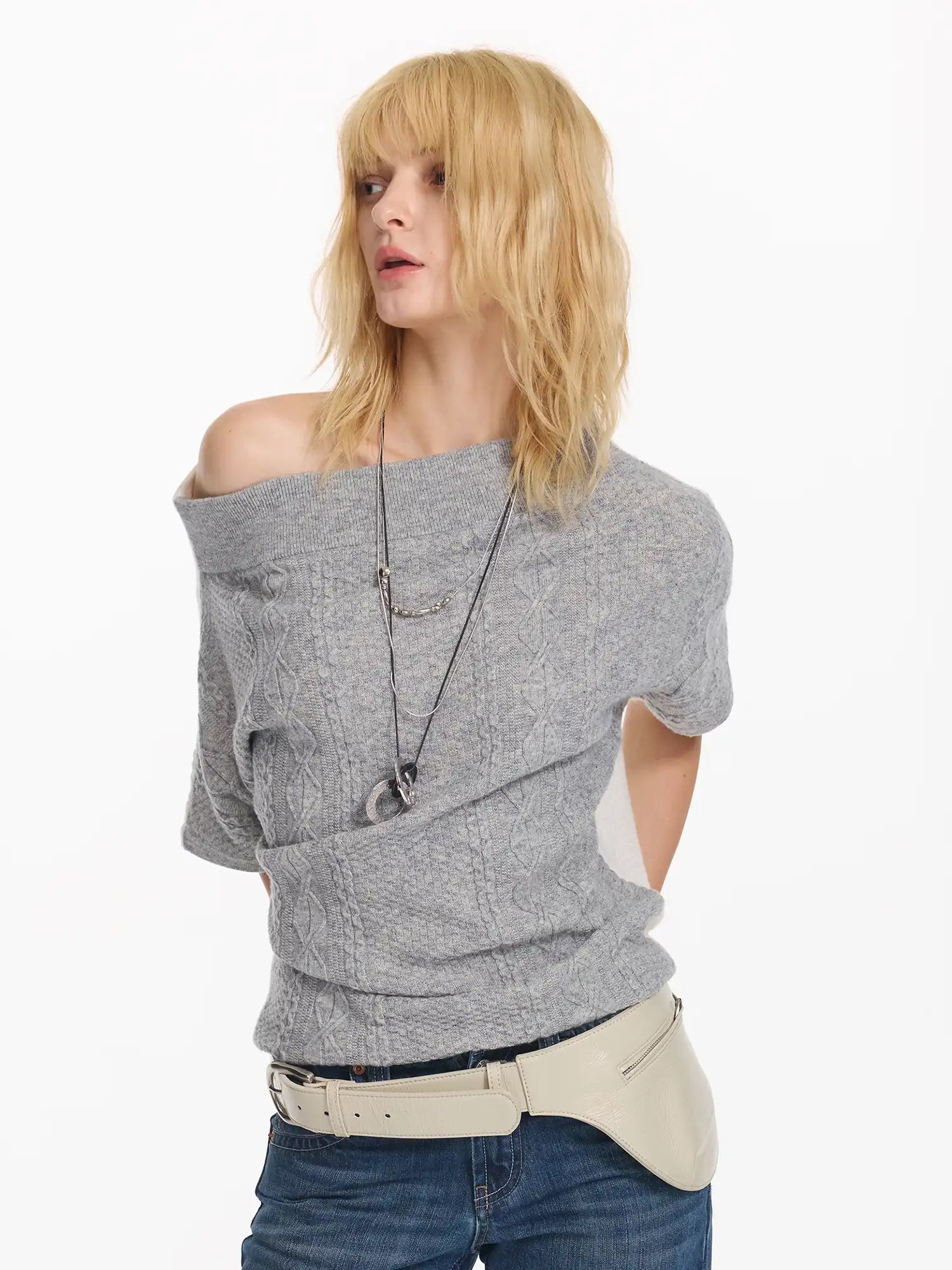 2th Desire Unique Batwing Knit Top | Canton Collective