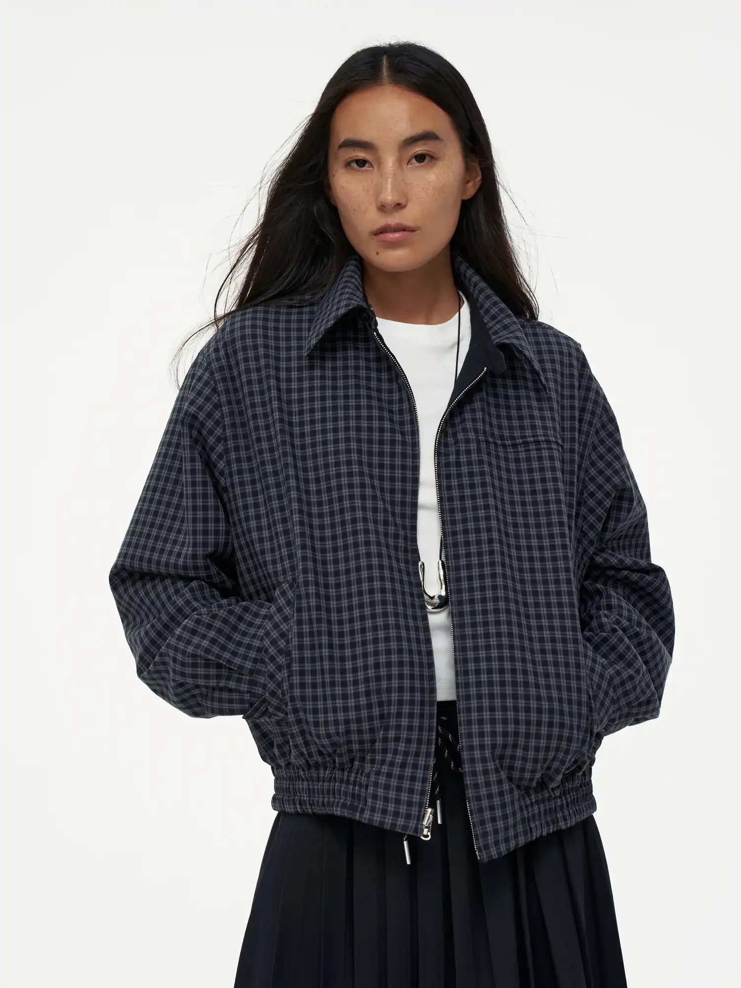 FIRST FLOOR Versatile Reversible Wool Flight Jacket | Canton Collective