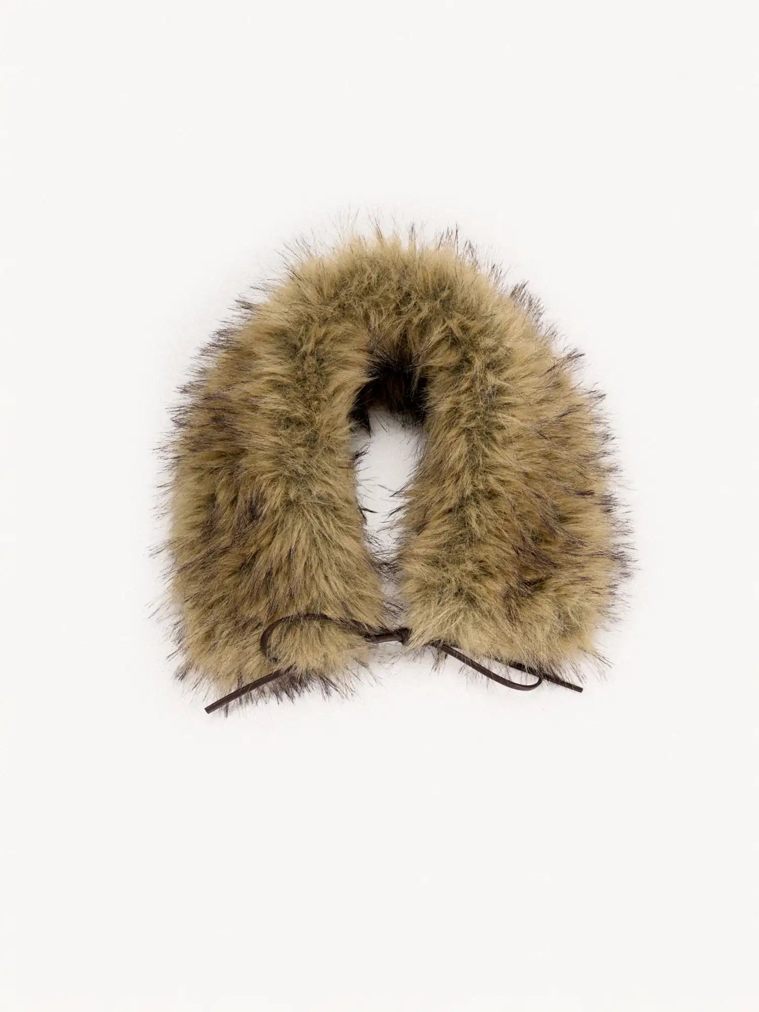 FirstFloor Versatile Tie-Up Fur Collar Scarf | Canton Collective