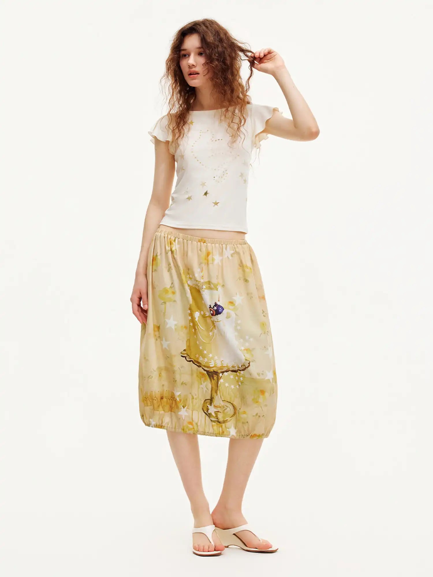 Outtheblue Vintage Drawstring Bubble Skirt | Canton Collective