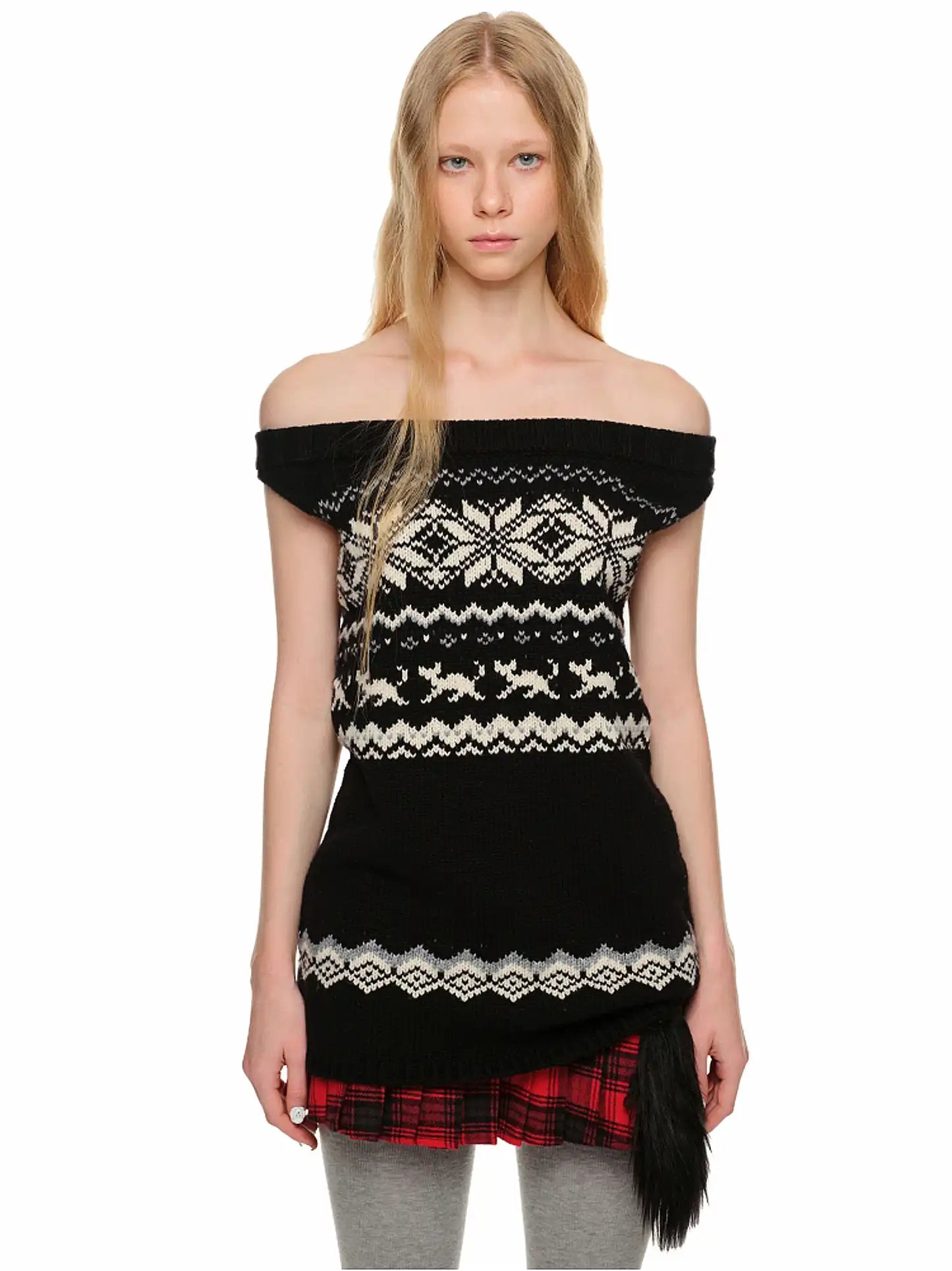 1Jinn Studio Vintage Nordic Fair Isle Knit Sweater Vest | Canton Collective
