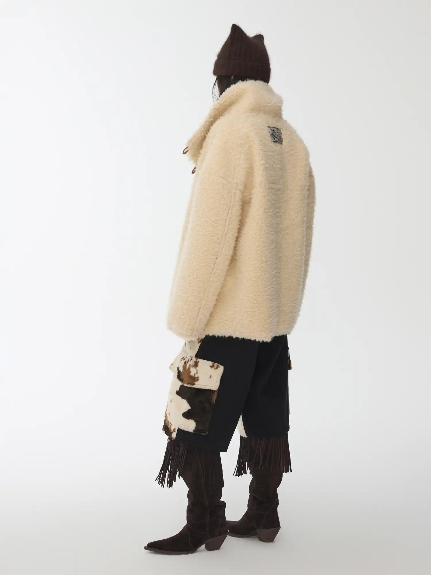 1Jinn Studio Vintage Shearling Toggle Coat | Canton Collective