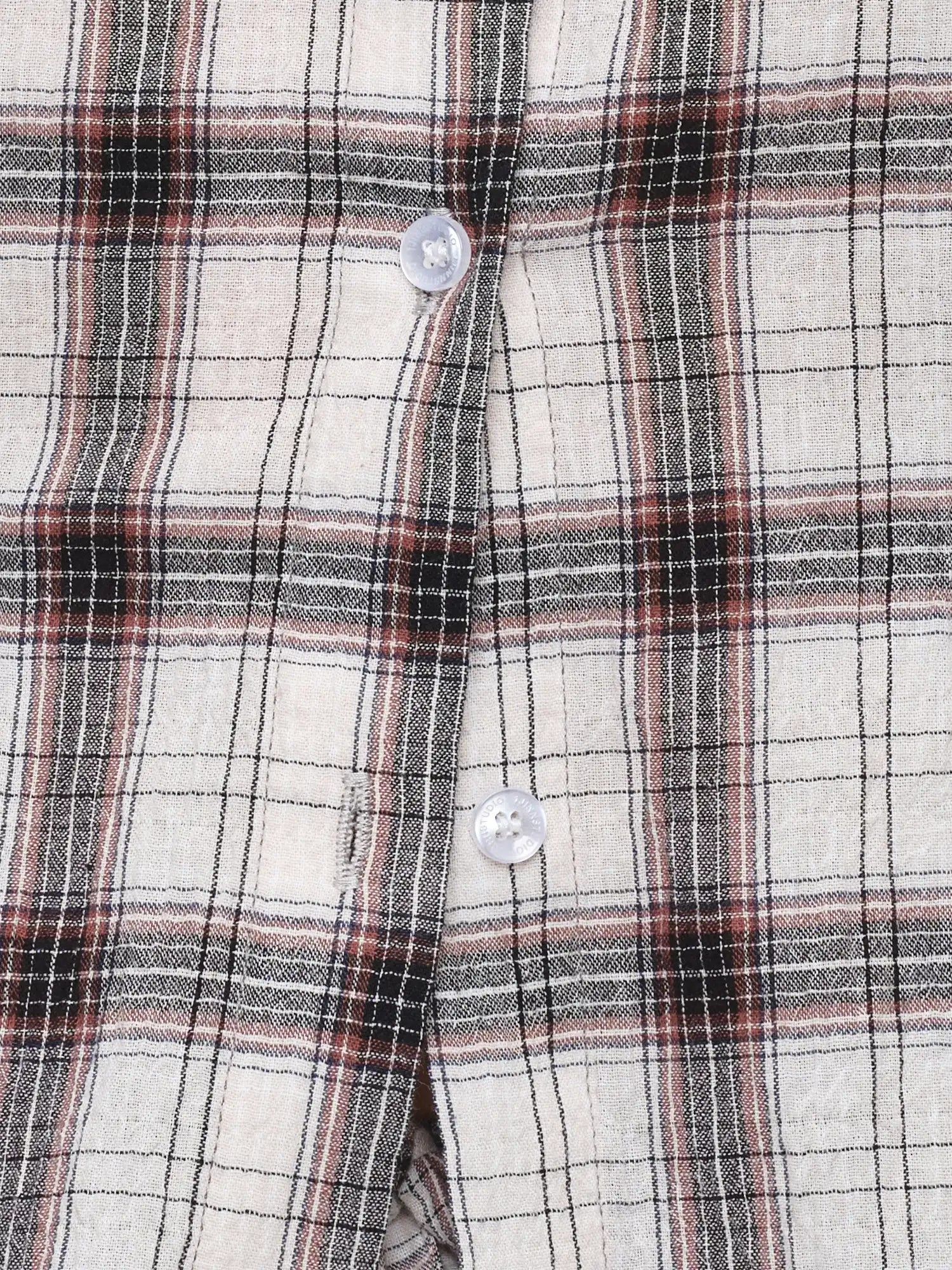 1Jinn Studio Vintage Tailored Plaid Button Up Shirt | Canton Collective