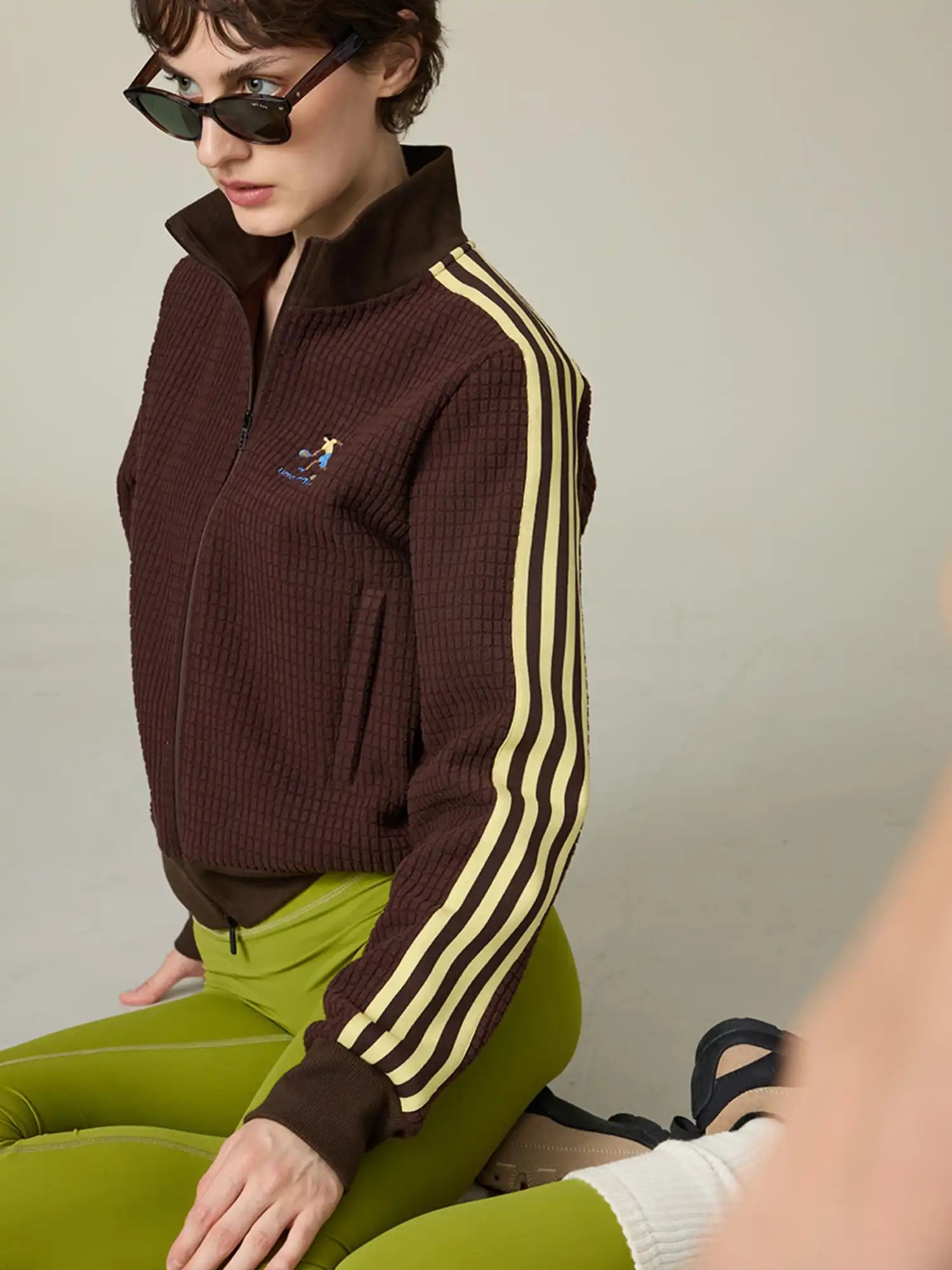 UMAMIISM Waffle Knit Track Jacket | Canton Collective