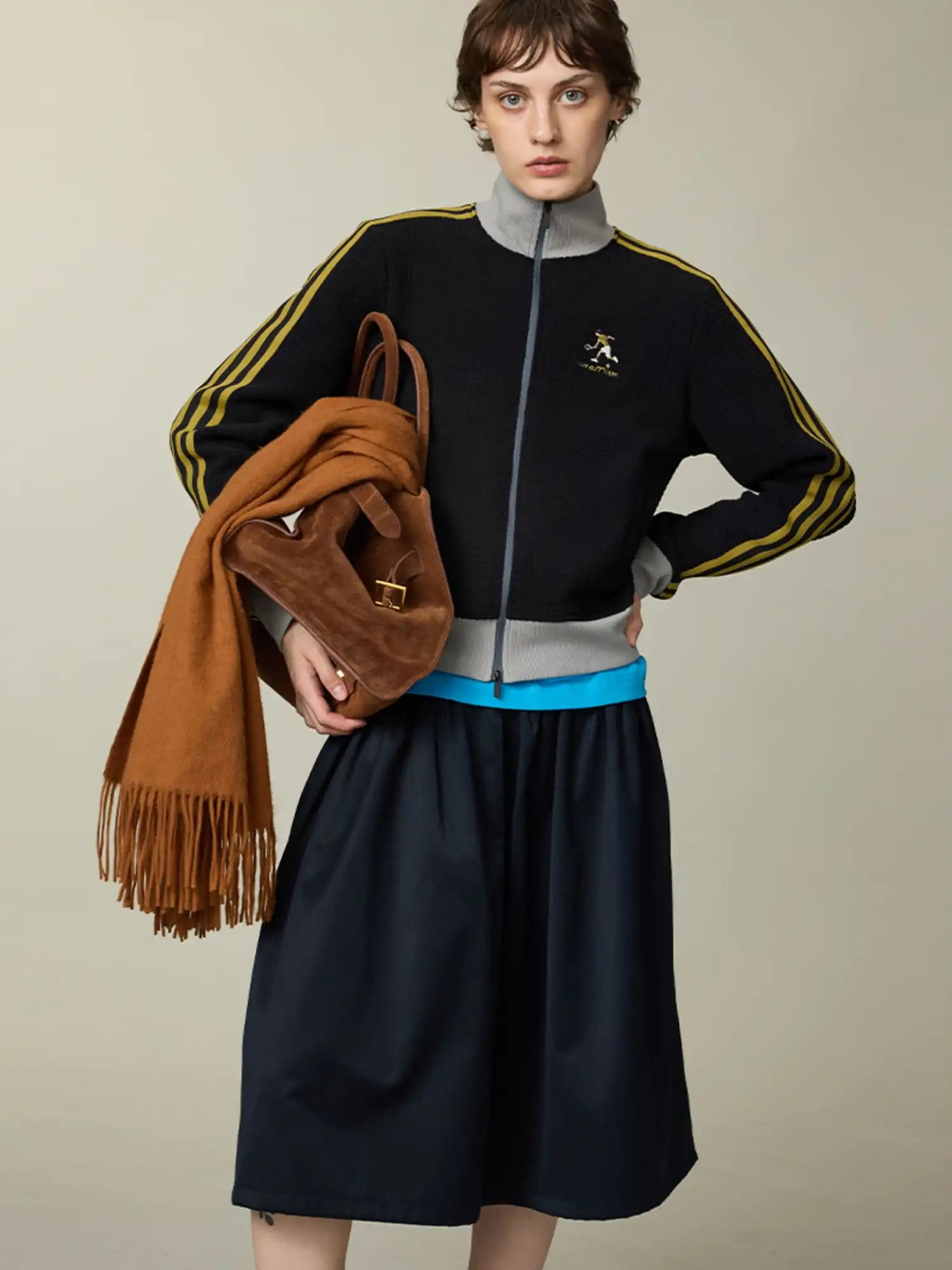 UMAMIISM Waffle Knit Track Jacket | Canton Collective
