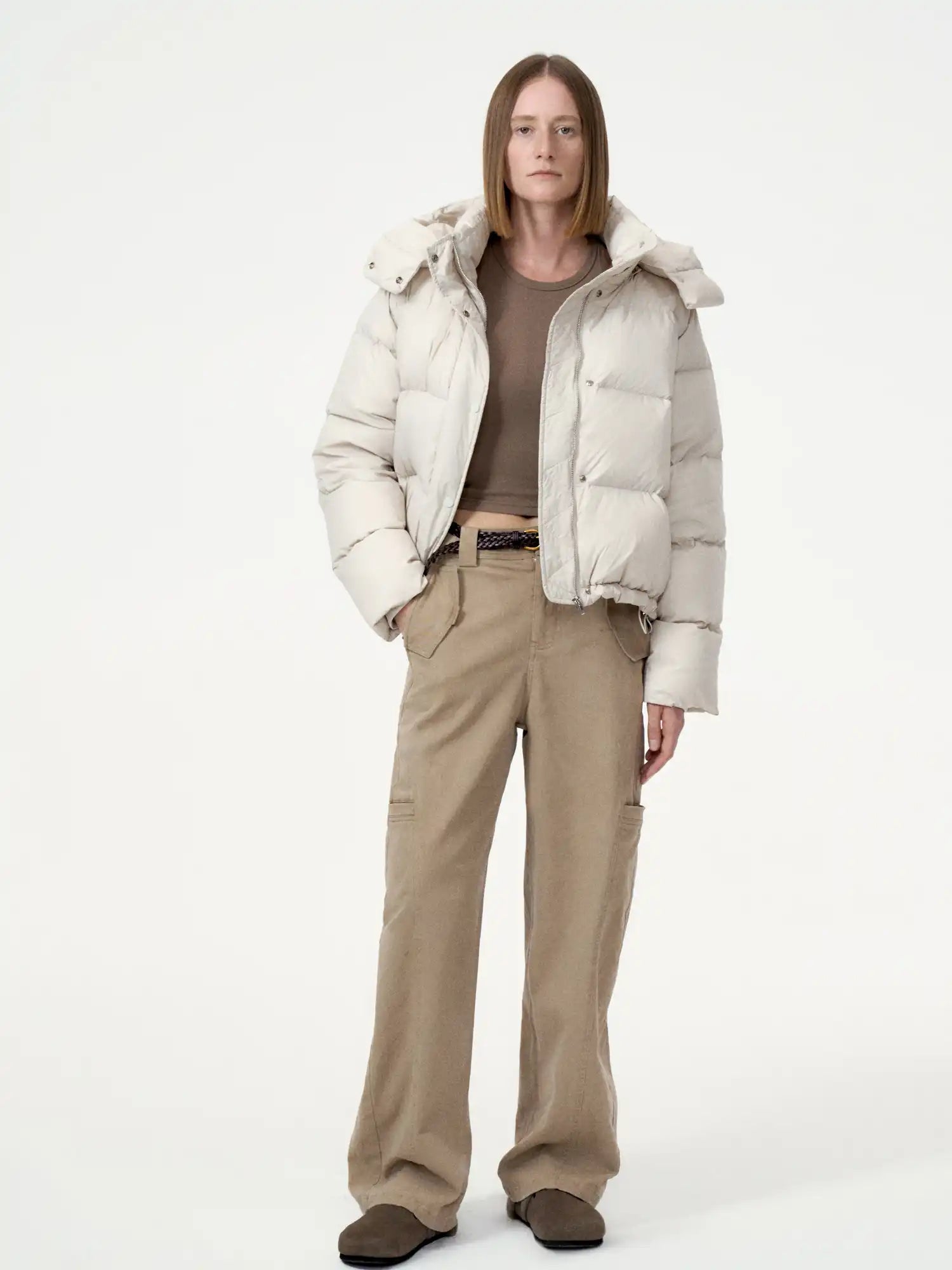 FIRST FLOOR Warm Short Puffer Jacket | Canton Collective