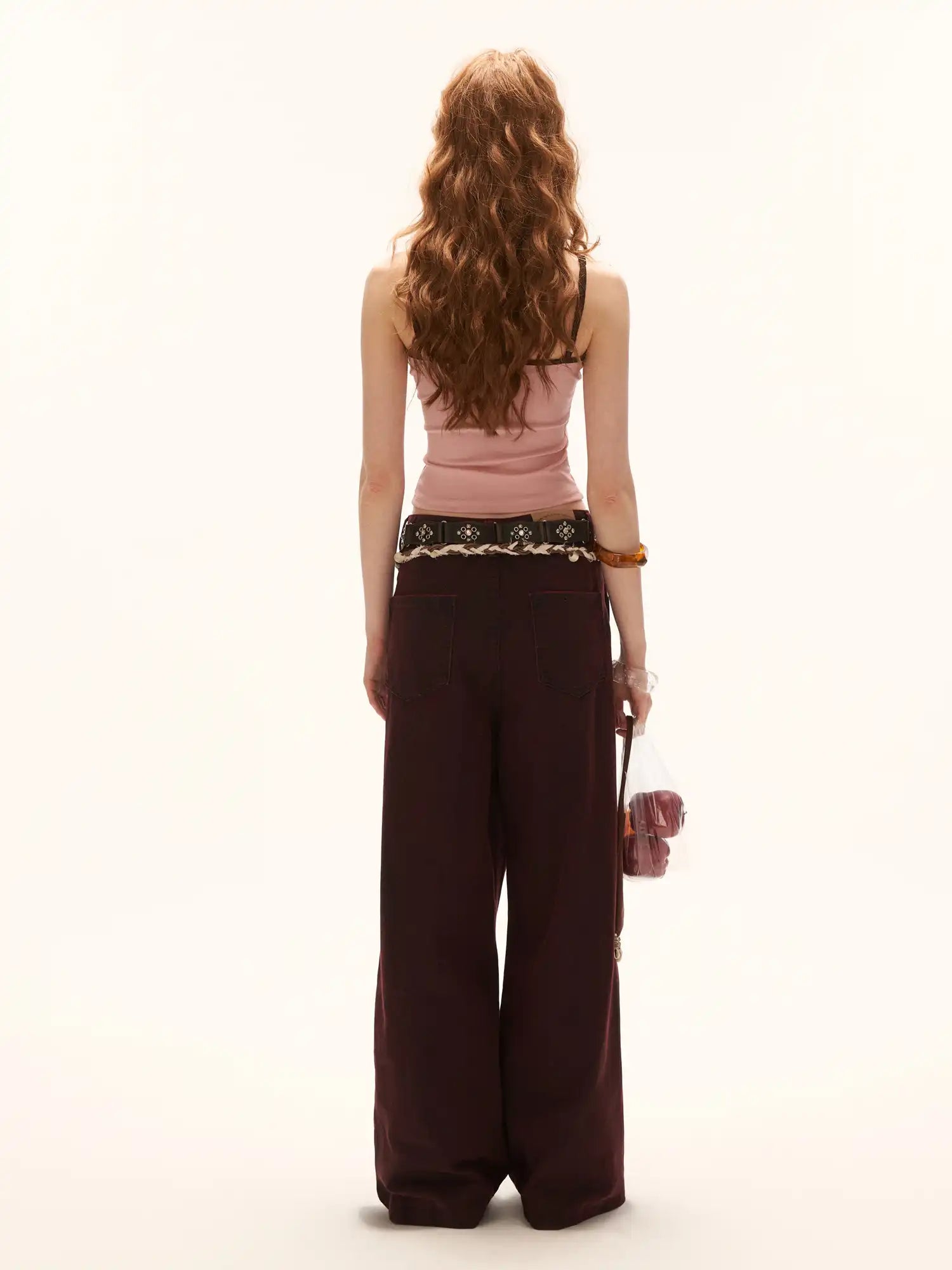 MAMC Watercolor Animal Prints Pink Halter Top | Canton Collective