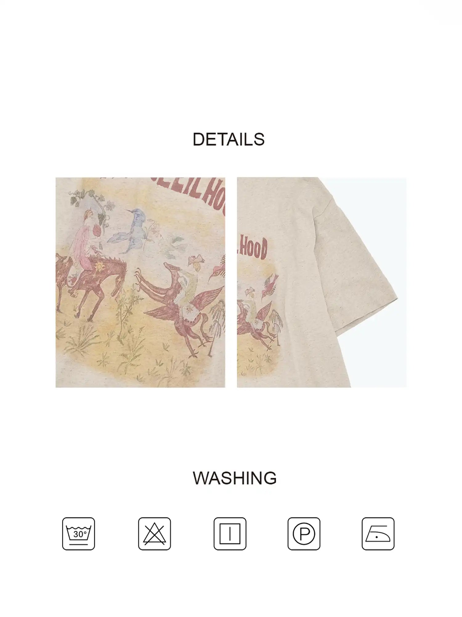 CantonCollective Design Western Graphic Oversized Cotton T-Shirt | Canton Collective