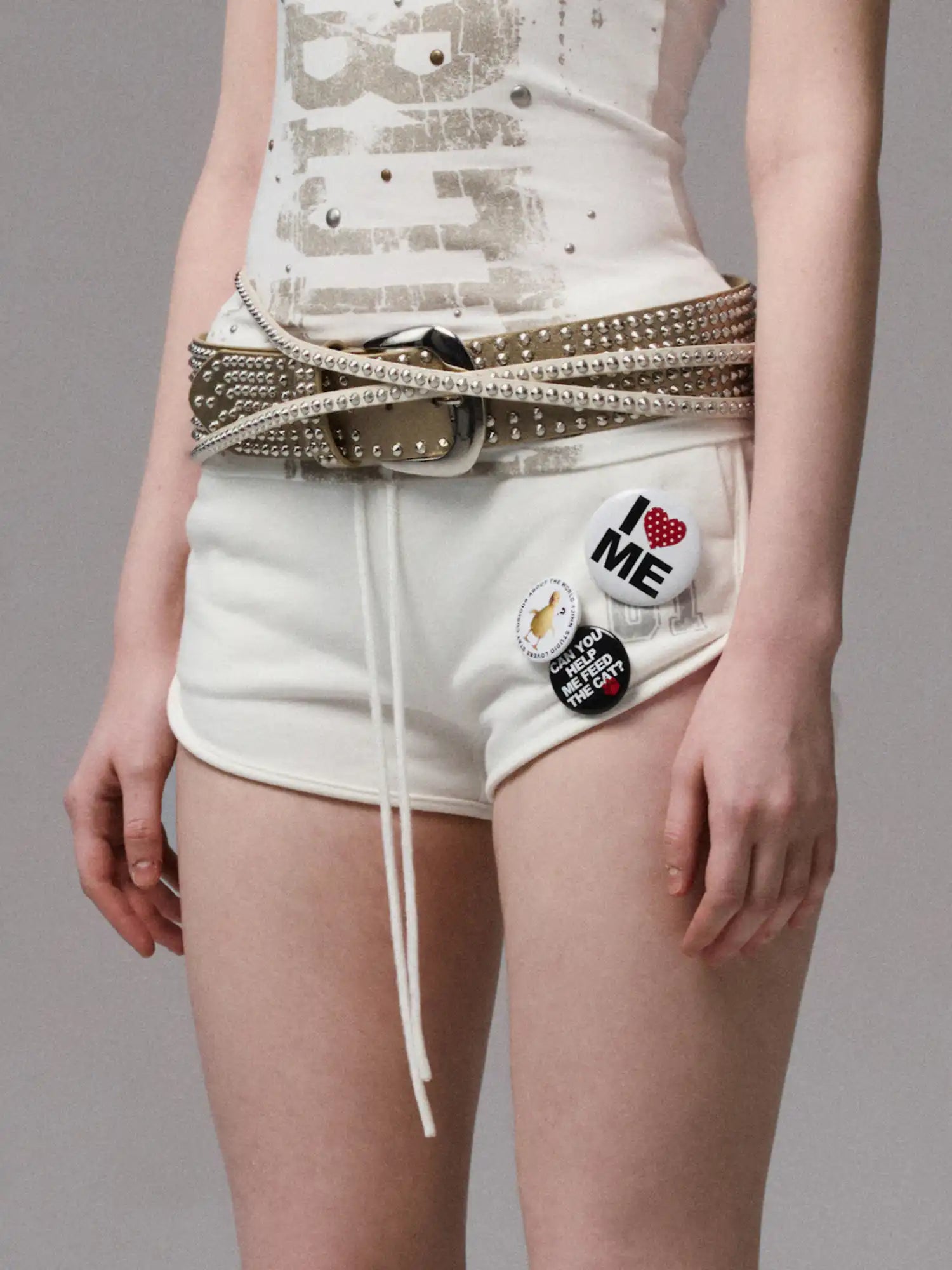 1Jinn Studio Women's Animal Badge Sweatshorts | Canton Collective