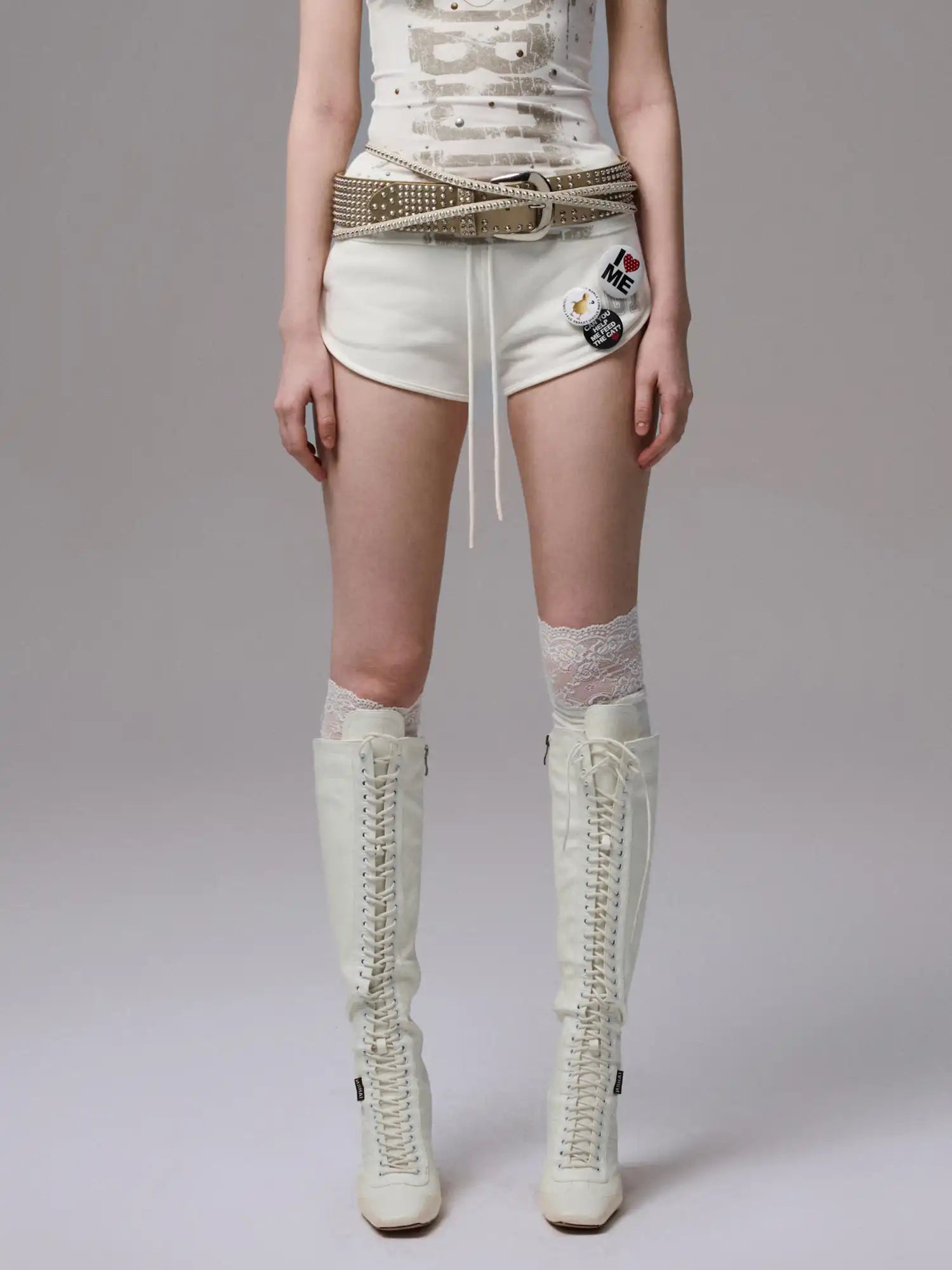 1Jinn Studio Women's Animal Badge Sweatshorts | Canton Collective
