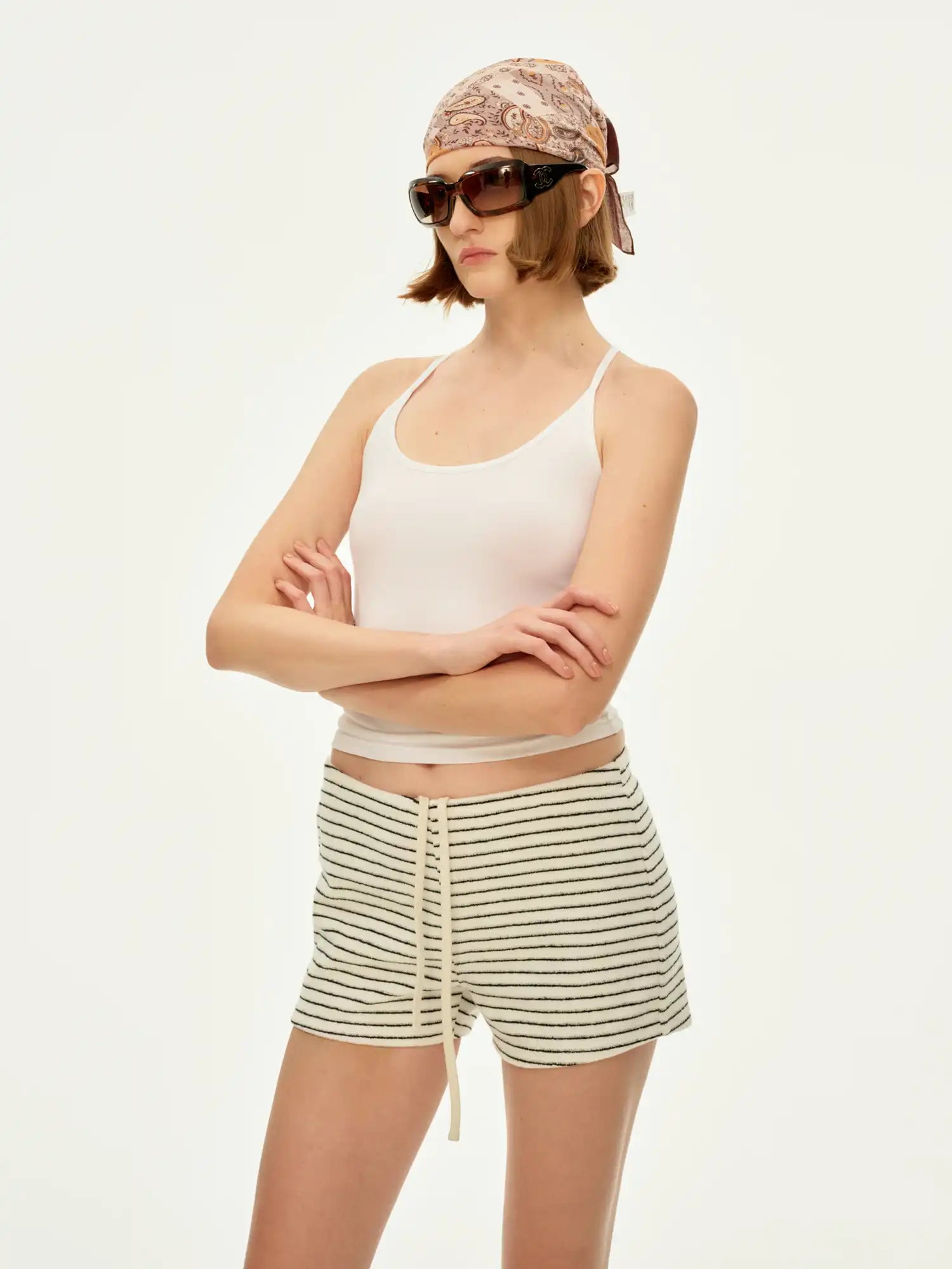 FirstFloor Women's Beachy Terry Shorts | Canton Collective