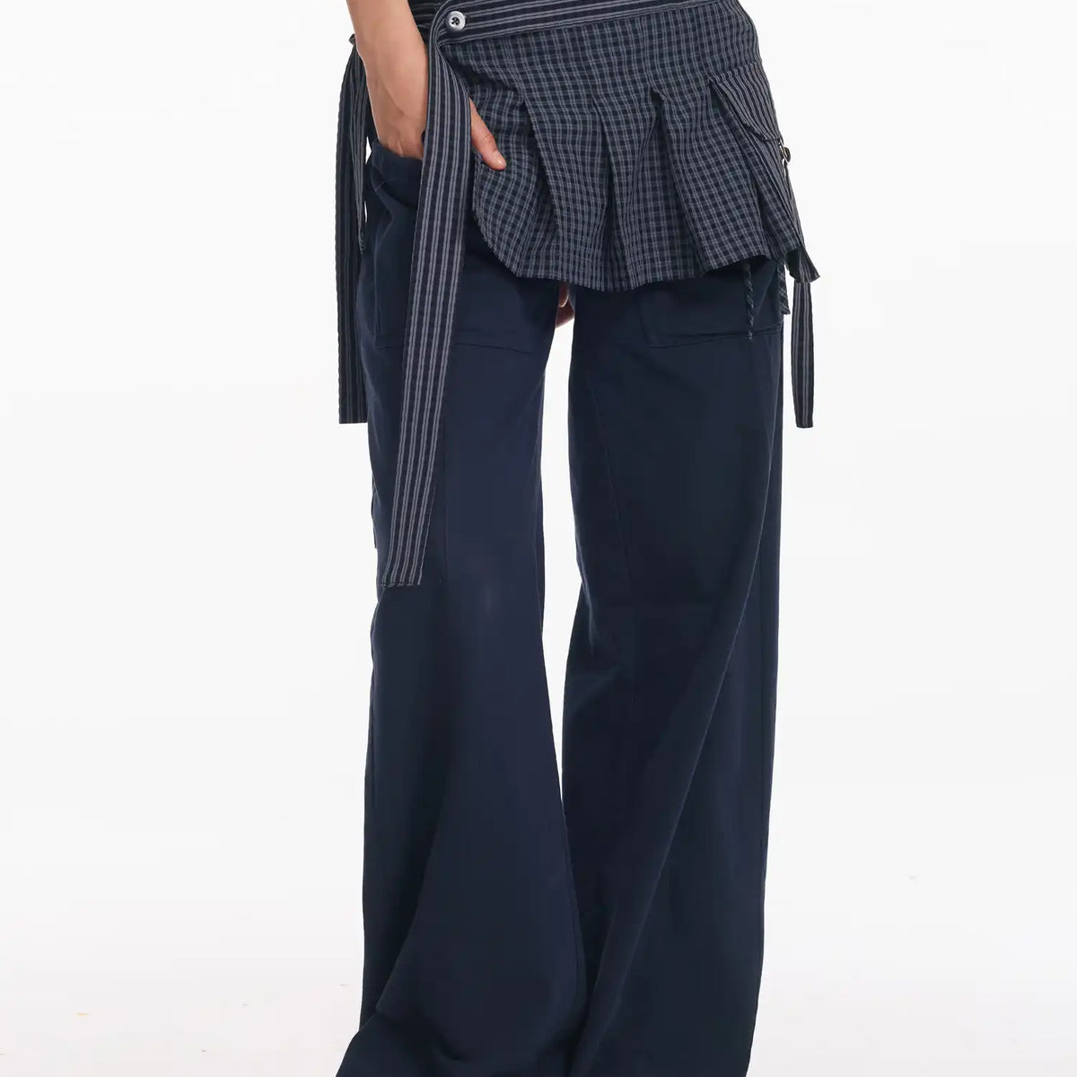 Women's Fold Over Waist Pants - Pants | Canton Collective