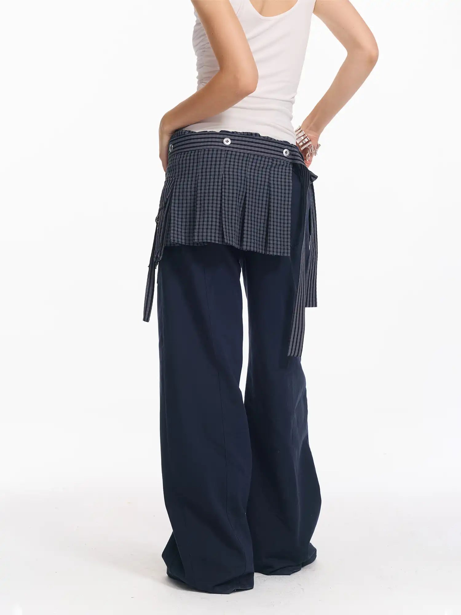 2th Desire Women's Fold Over Waist Pants | Canton Collective