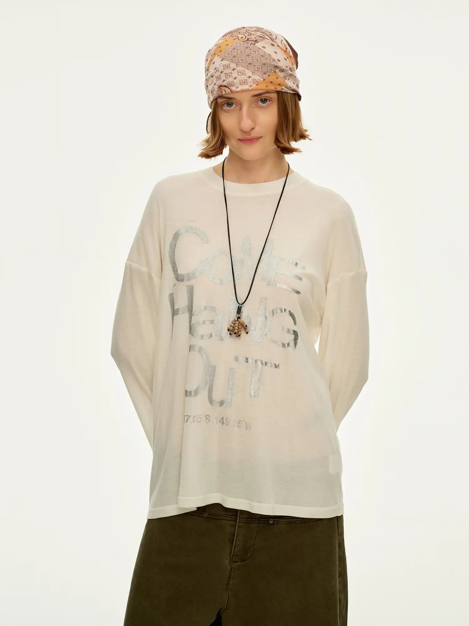 FirstFloor Women's Graphic Long Sleeve Top | Canton Collective