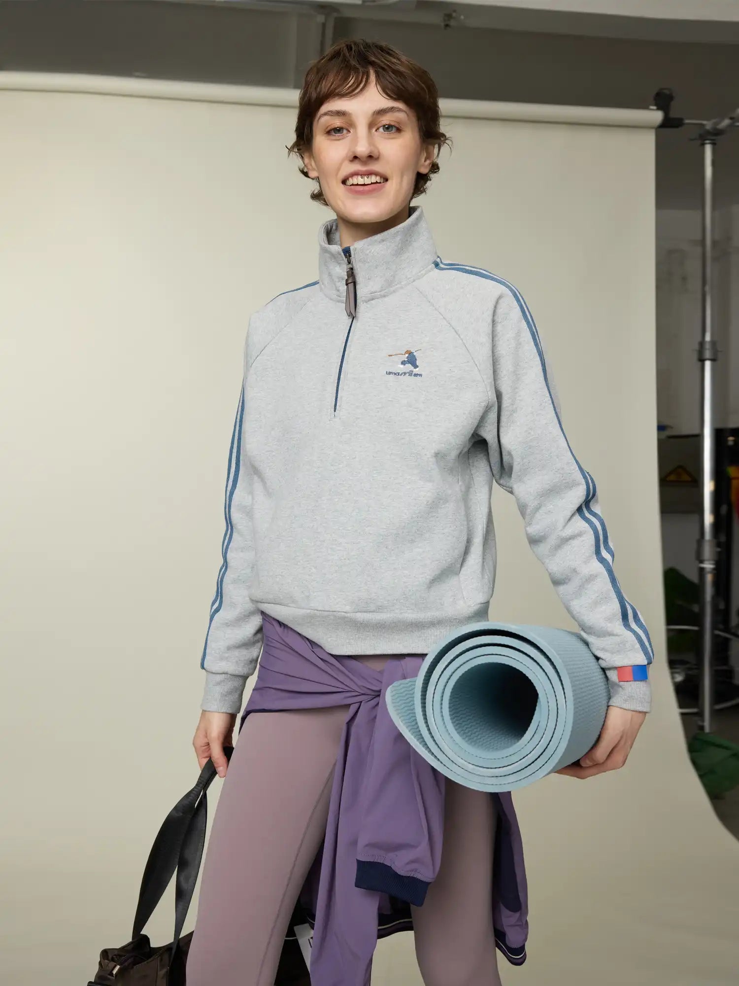 UMAMIISM Women's Half Zip Sweatshirt | Canton Collective