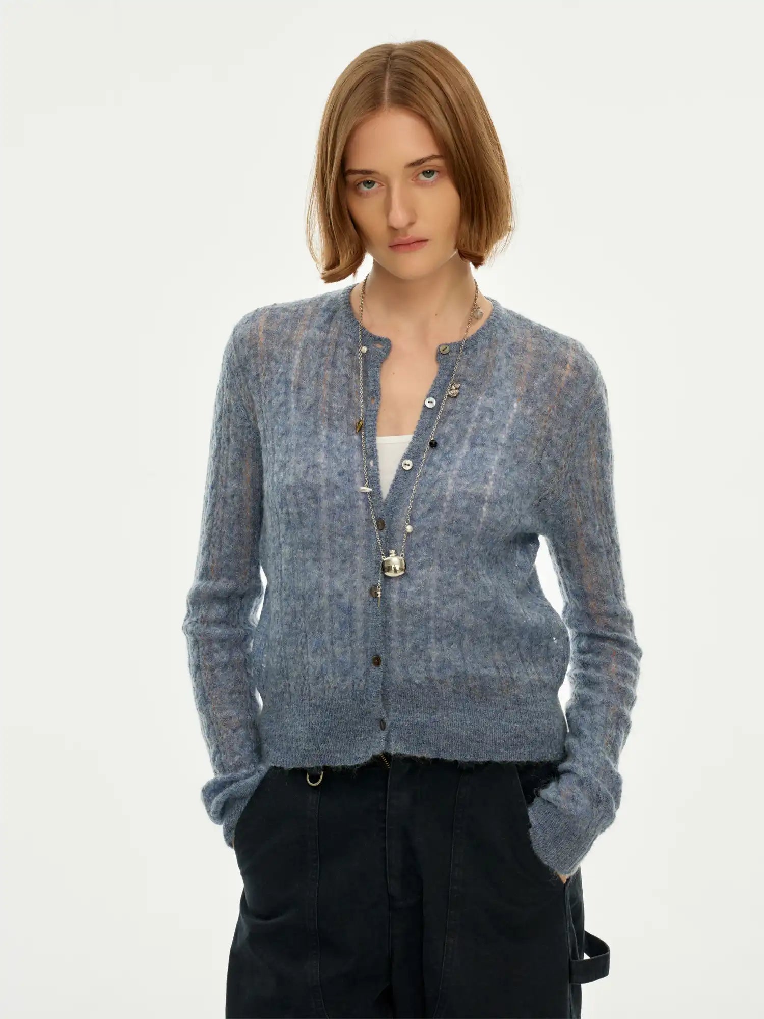 FirstFloor Women's Mohair Knit Cardigan | Canton Collective