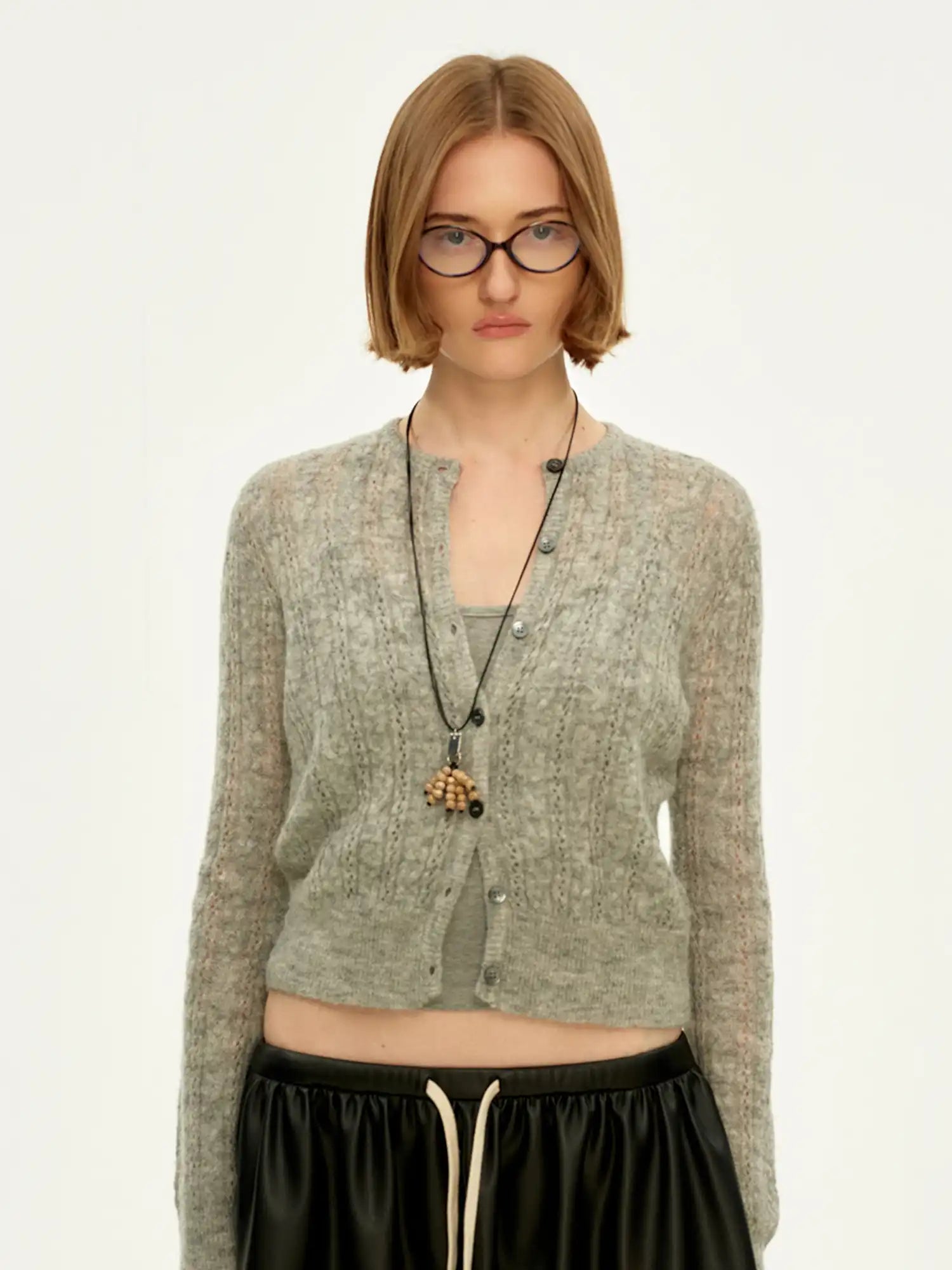 FirstFloor Women's Mohair Knit Cardigan | Canton Collective
