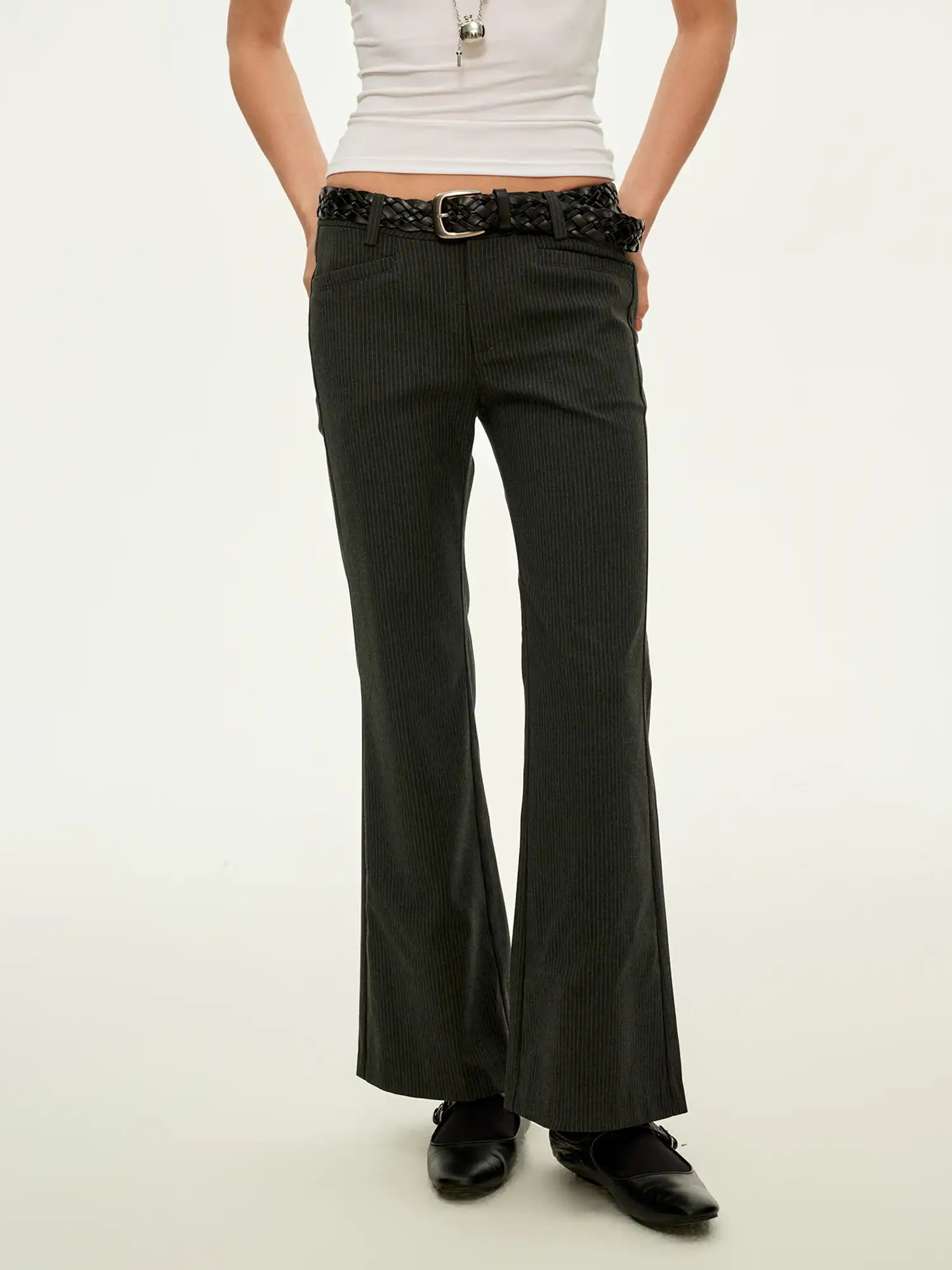 FirstFloor Women's Ribbed Flare Pants | Canton Collective