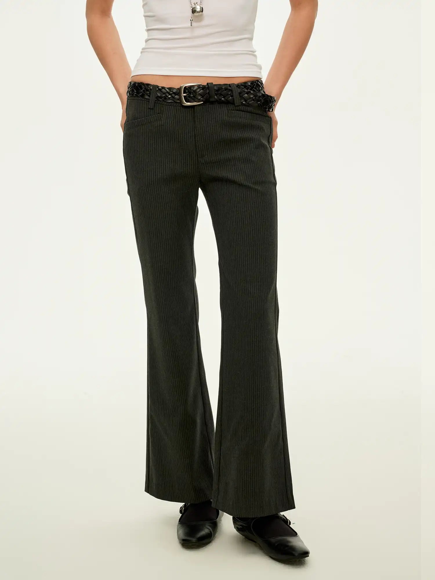 FirstFloor Women's Ribbed Flare Pants | Canton Collective