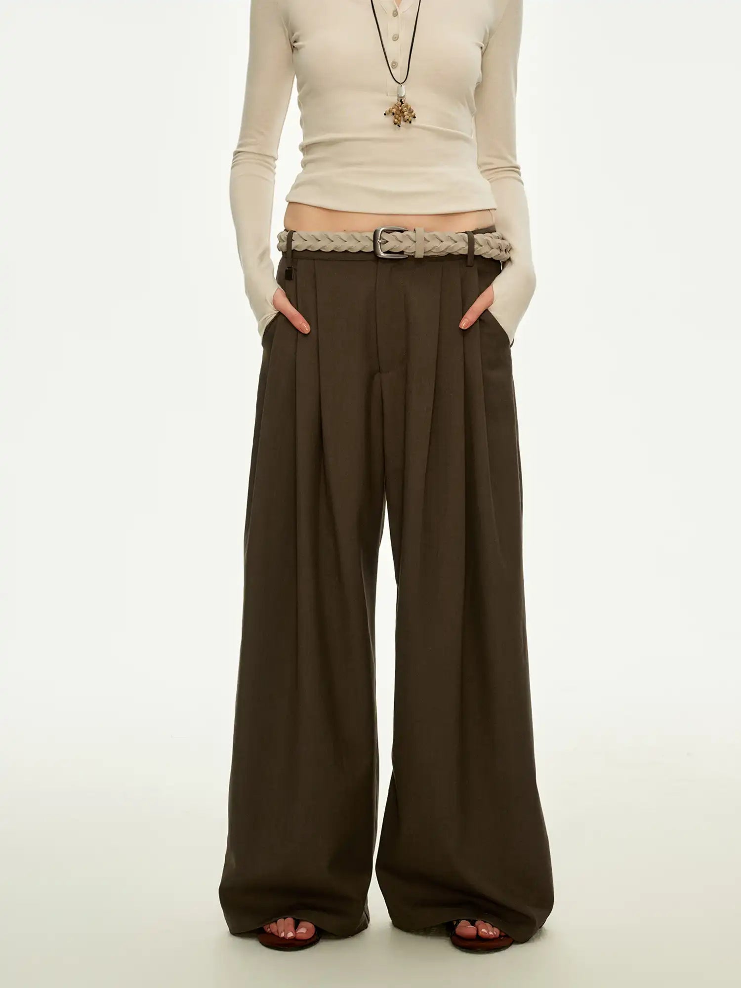 FirstFloor Women's Wide Leg Palazzo Pants | Canton Collective