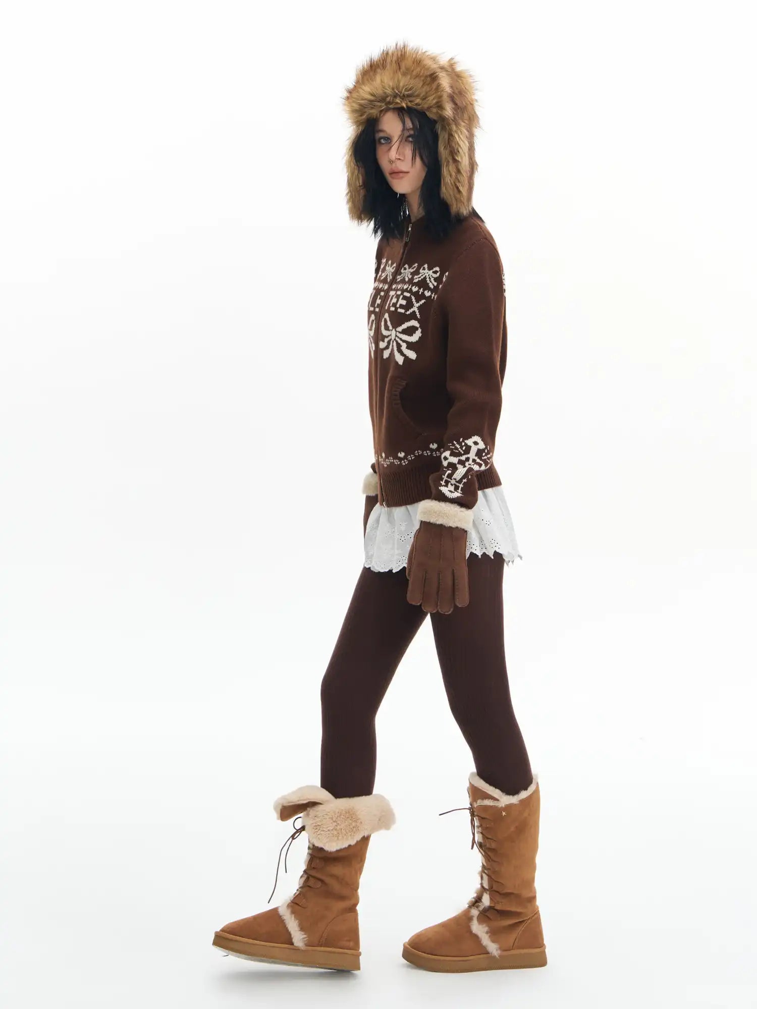 Deleteex Wool Baseball Cardigan | Canton Collective